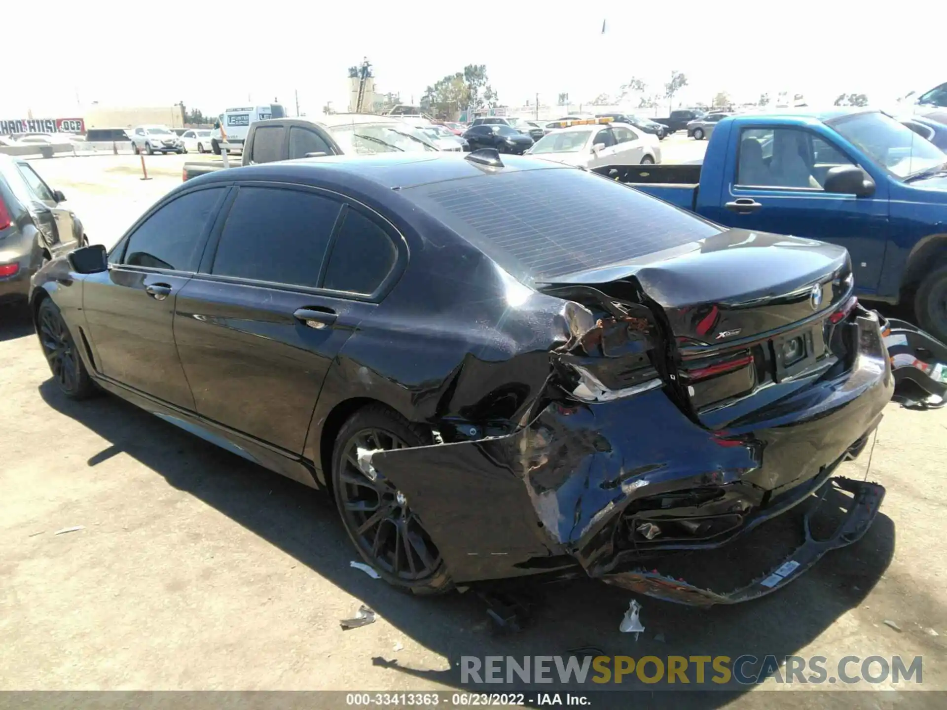 3 Photograph of a damaged car WBA7U2C07MCF07881 BMW 7 SERIES 2021