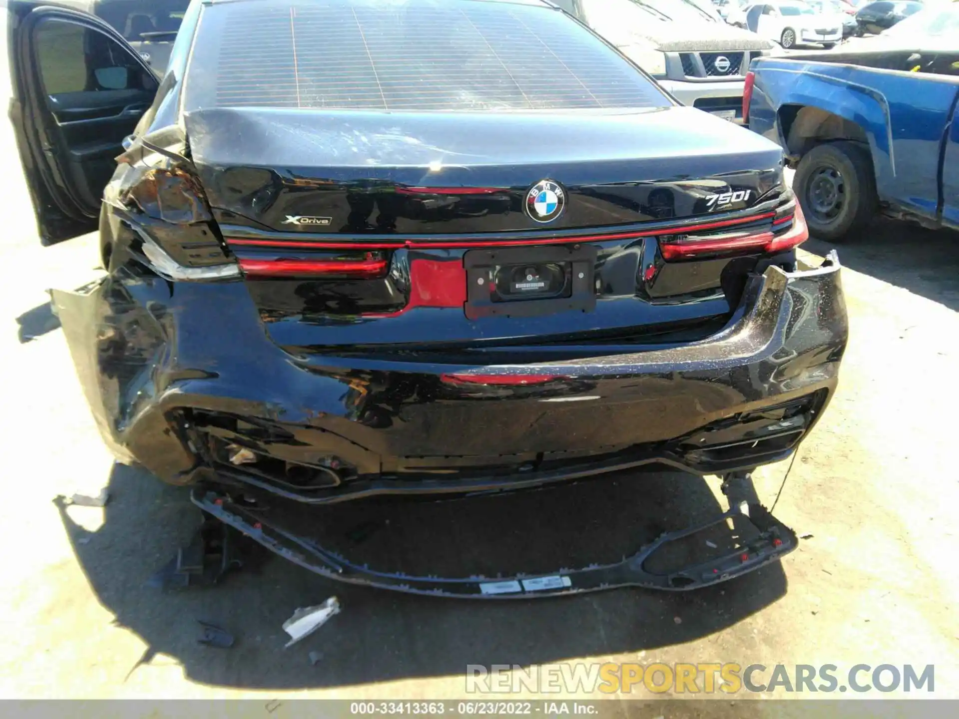 6 Photograph of a damaged car WBA7U2C07MCF07881 BMW 7 SERIES 2021