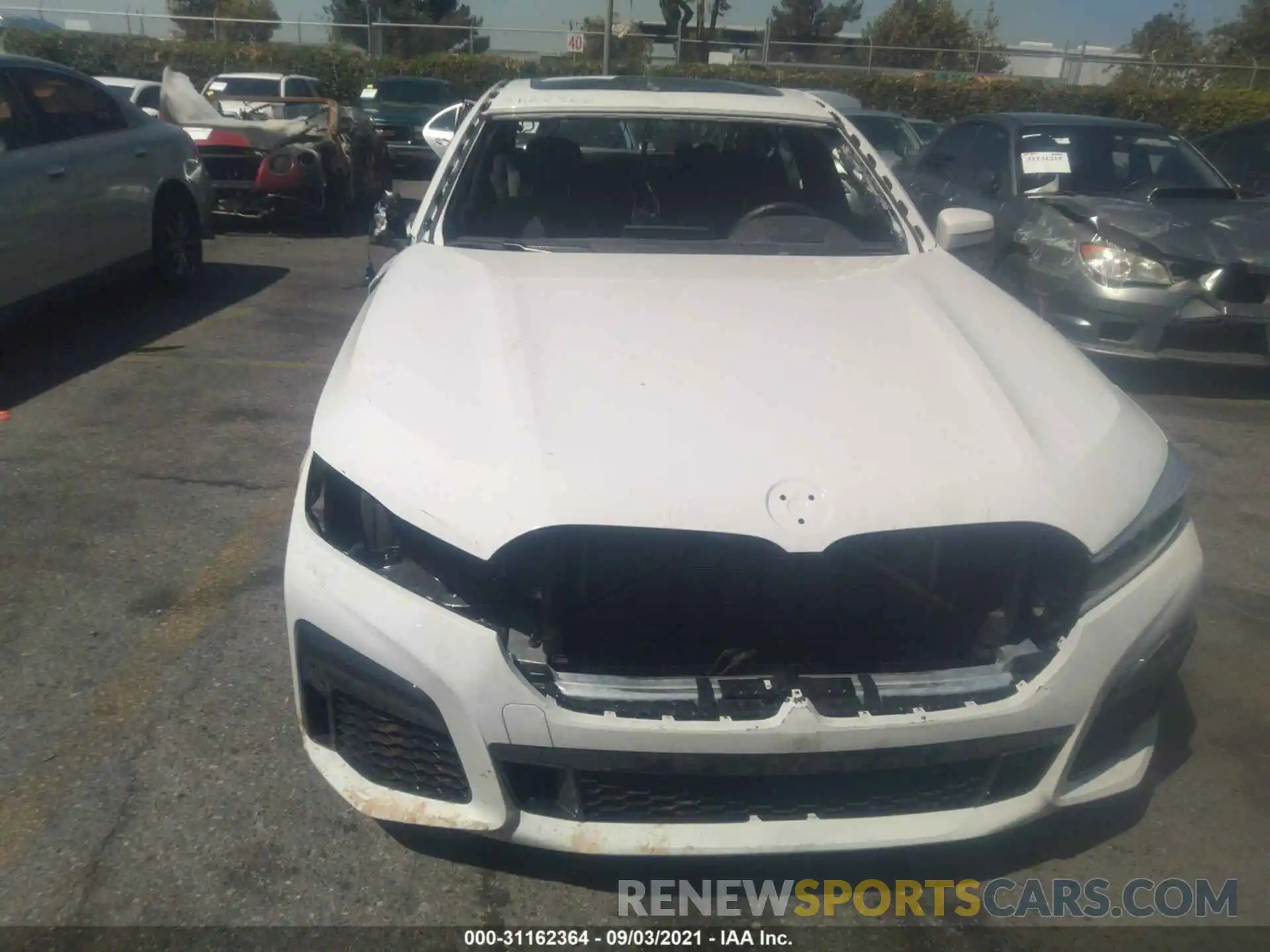 6 Photograph of a damaged car WBA7U2C08MCG14065 BMW 7 SERIES 2021