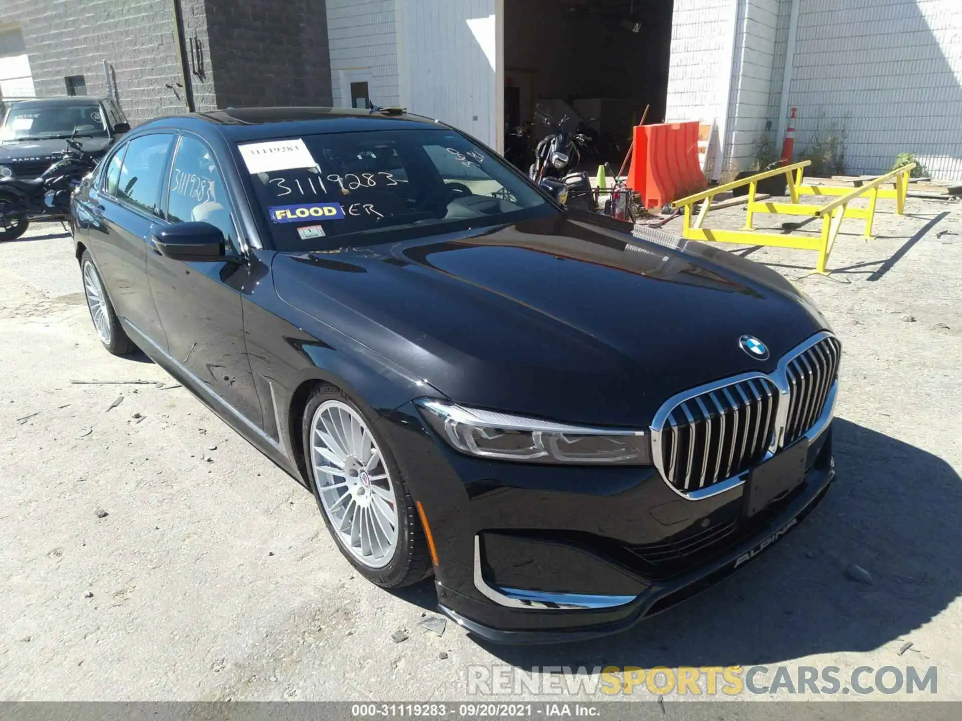 1 Photograph of a damaged car WBA7U2C13MCE73205 BMW 7 SERIES 2021