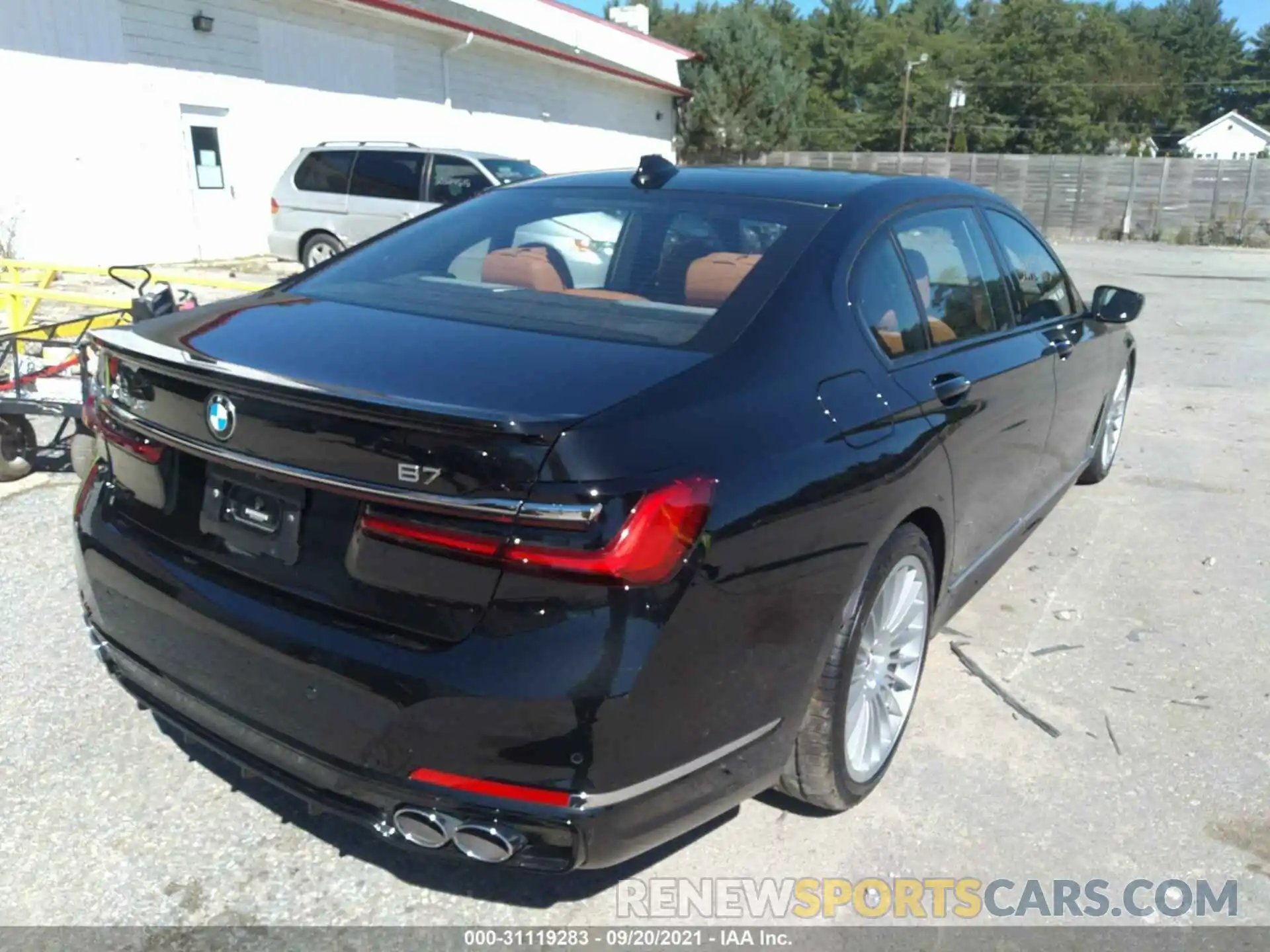 4 Photograph of a damaged car WBA7U2C13MCE73205 BMW 7 SERIES 2021