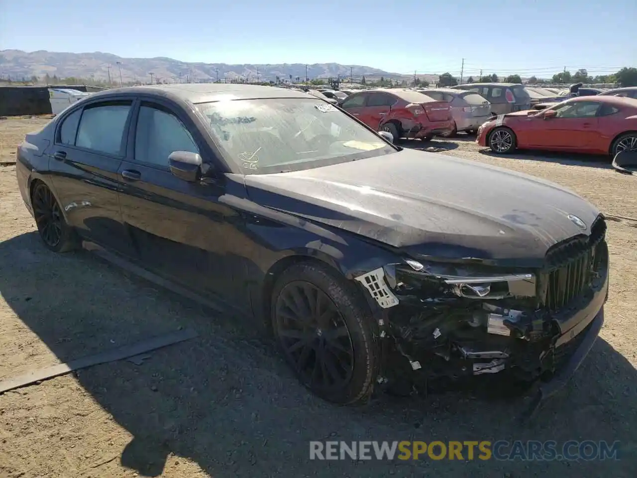 1 Photograph of a damaged car WBA7T2C00NCG99293 BMW 7 SERIES 2022