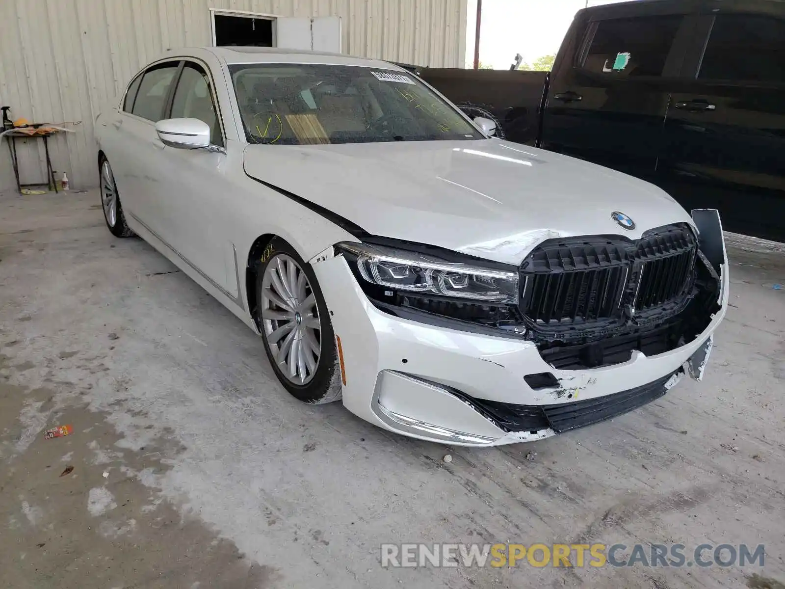 1 Photograph of a damaged car WBA7T2C03NCH37762 BMW 7 SERIES 2022