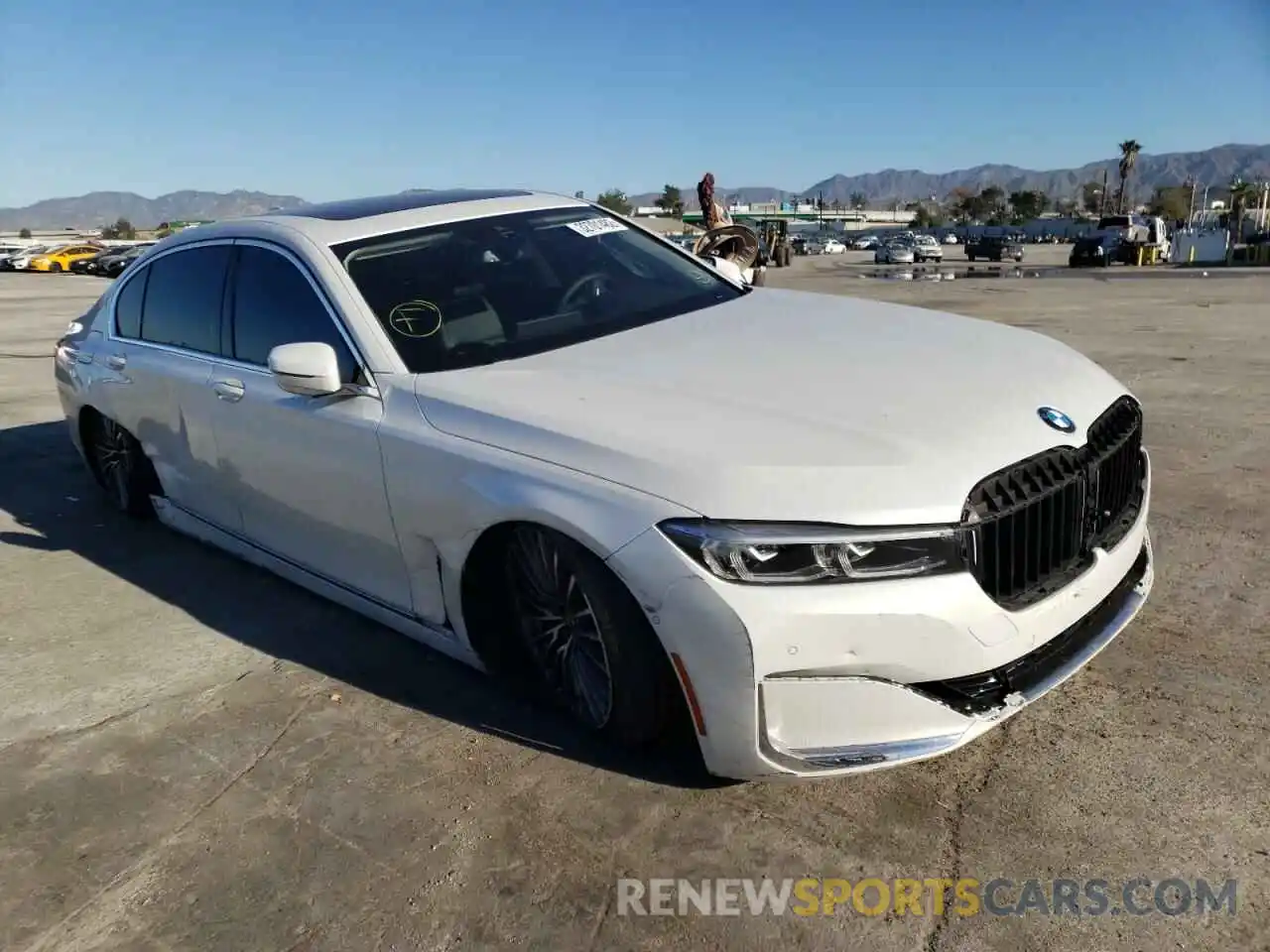 1 Photograph of a damaged car WBA7T2C03NCH82541 BMW 7 SERIES 2022