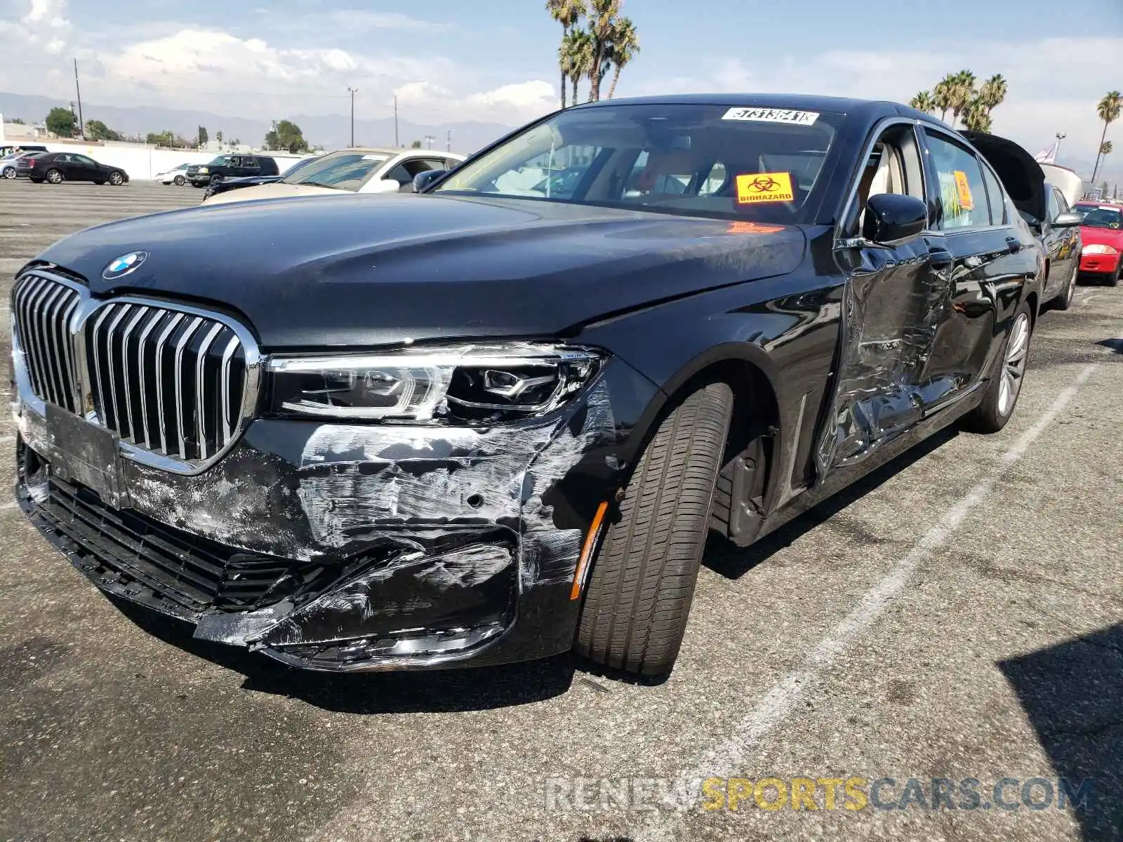 2 Photograph of a damaged car WBA7T2C04NCH36801 BMW 7 SERIES 2022