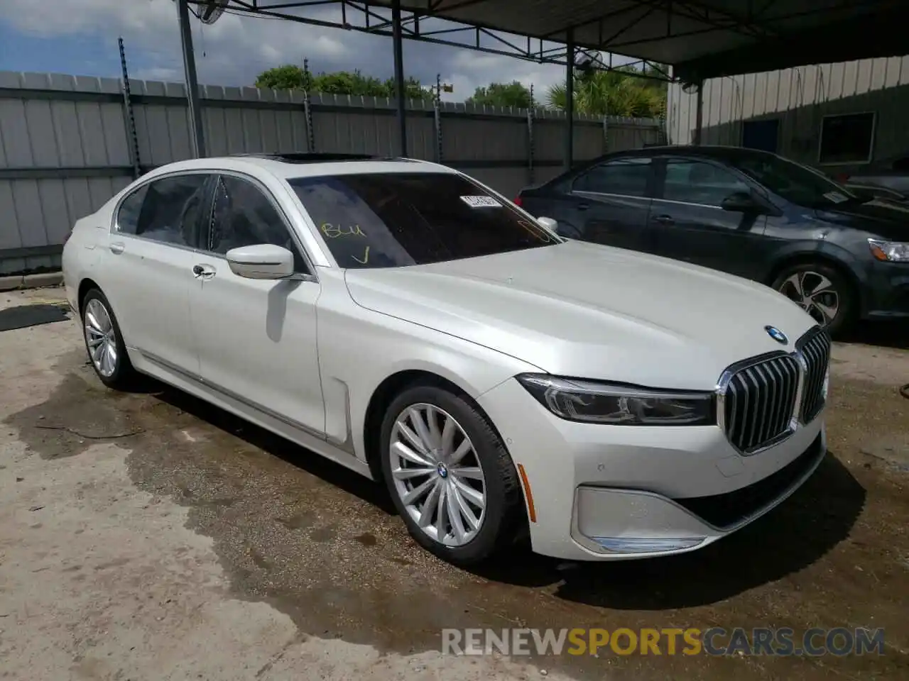 1 Photograph of a damaged car WBA7T2C06NCG86466 BMW 7 SERIES 2022