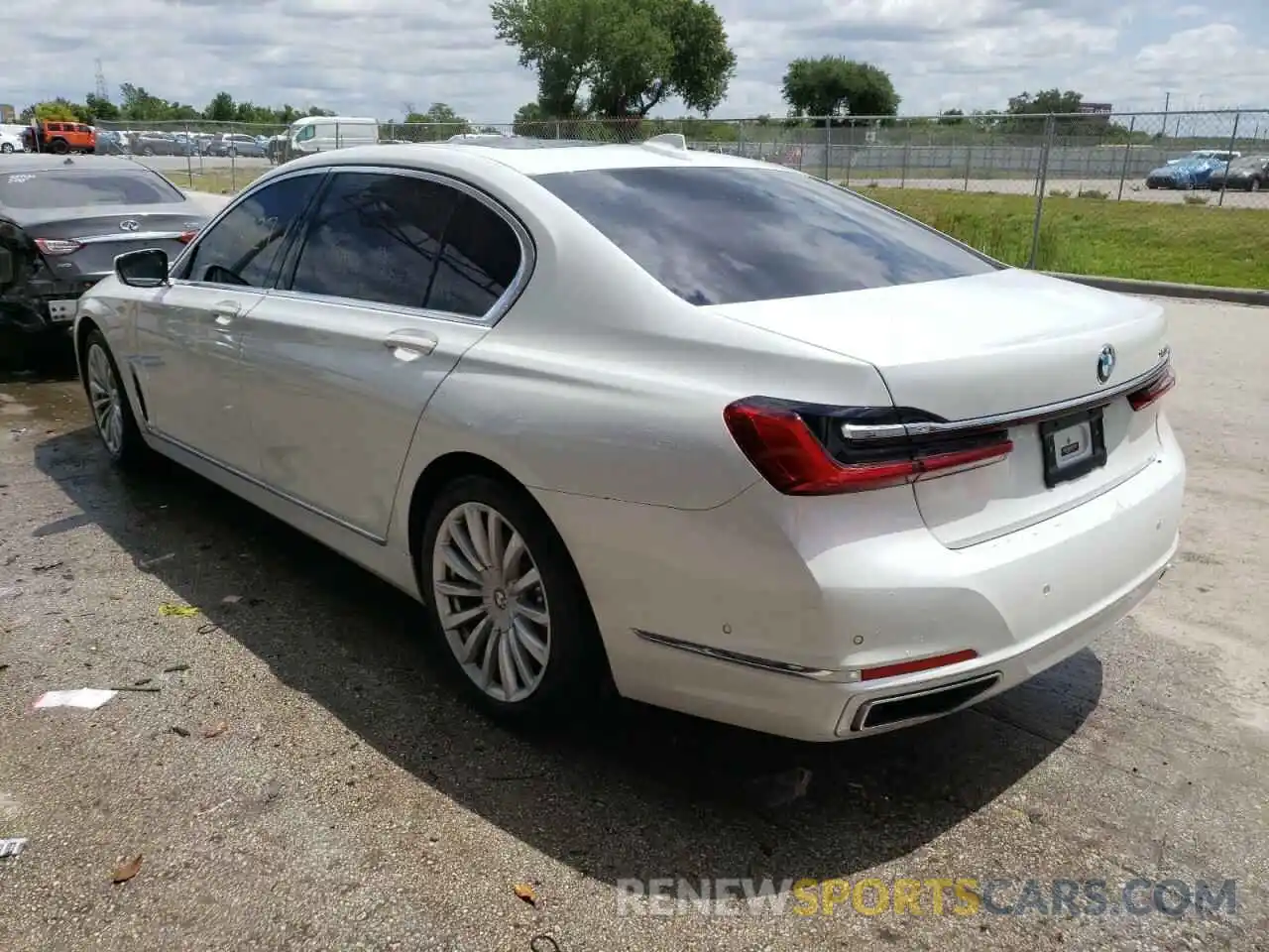 3 Photograph of a damaged car WBA7T2C06NCG86466 BMW 7 SERIES 2022