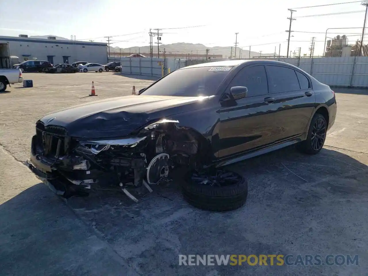 2 Photograph of a damaged car WBA7T2C06NCH07350 BMW 7 SERIES 2022