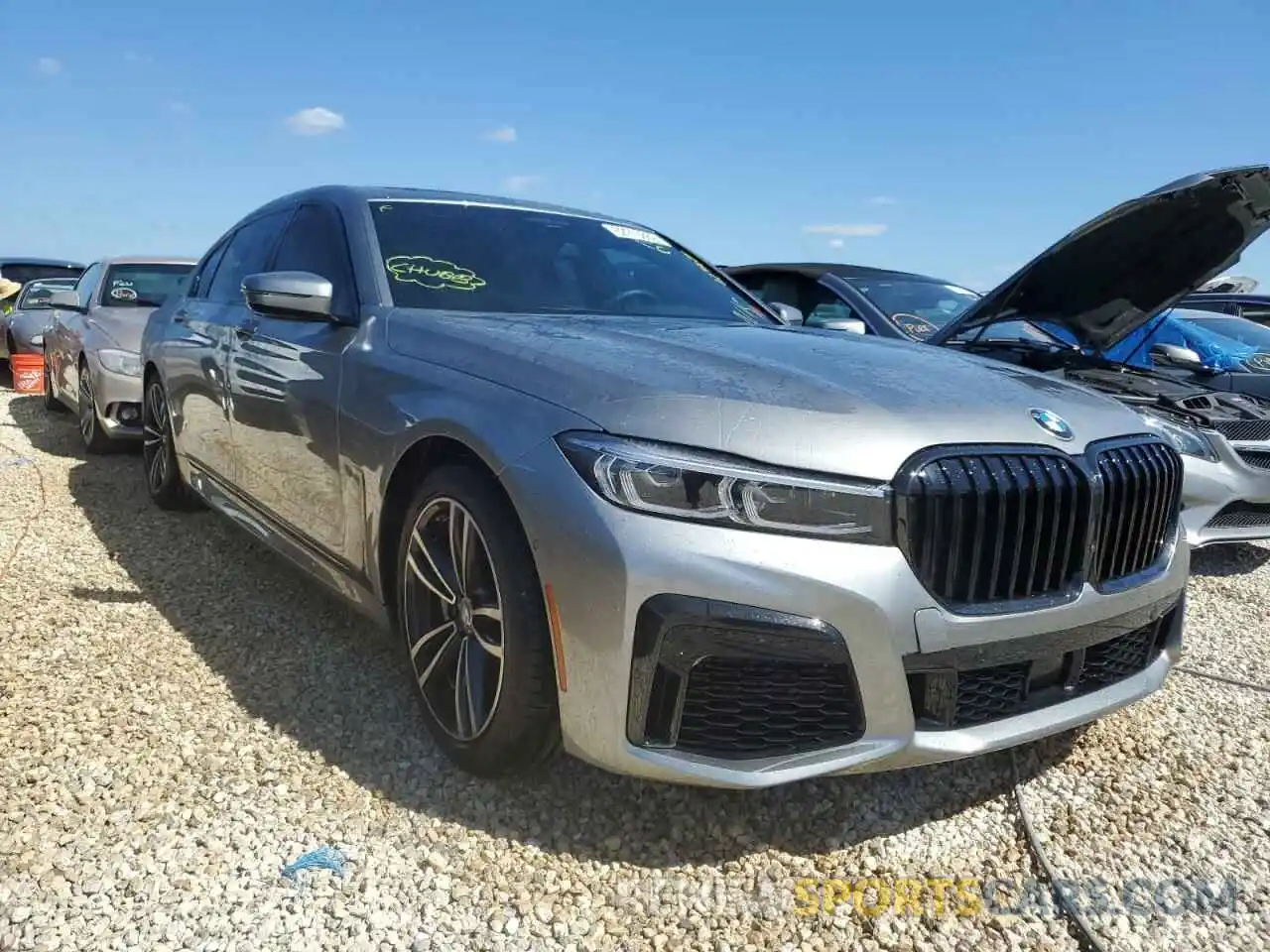 1 Photograph of a damaged car WBA7T2C06NCK41450 BMW 7 SERIES 2022