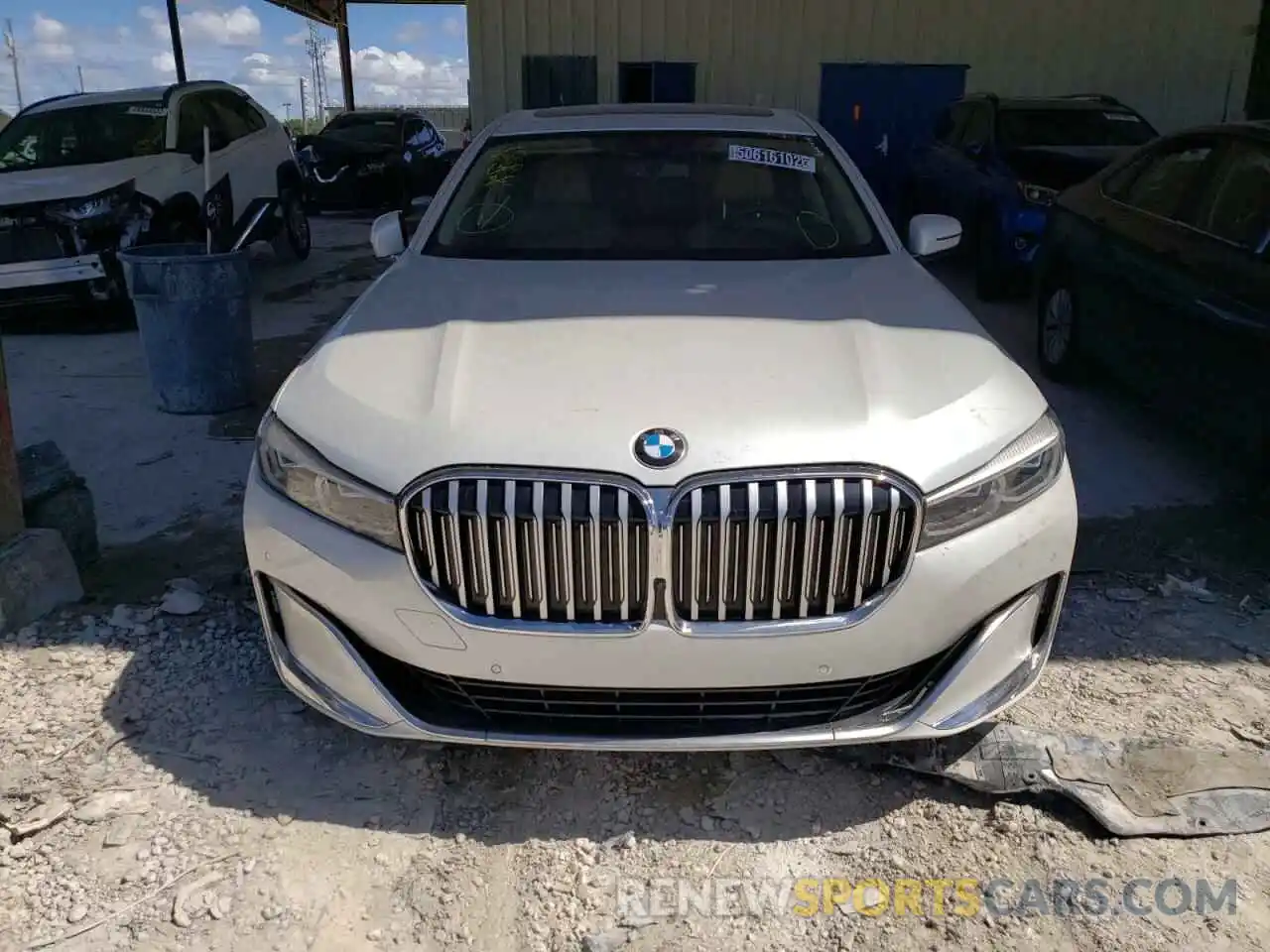 9 Фотография поврежденного автомобиля WBA7T2C07NCH70389 BMW 7 SERIES 2022