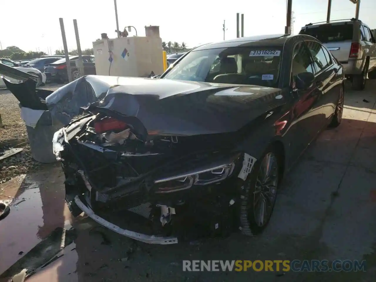 2 Photograph of a damaged car WBA7T2C0XNCG88141 BMW 7 SERIES 2022