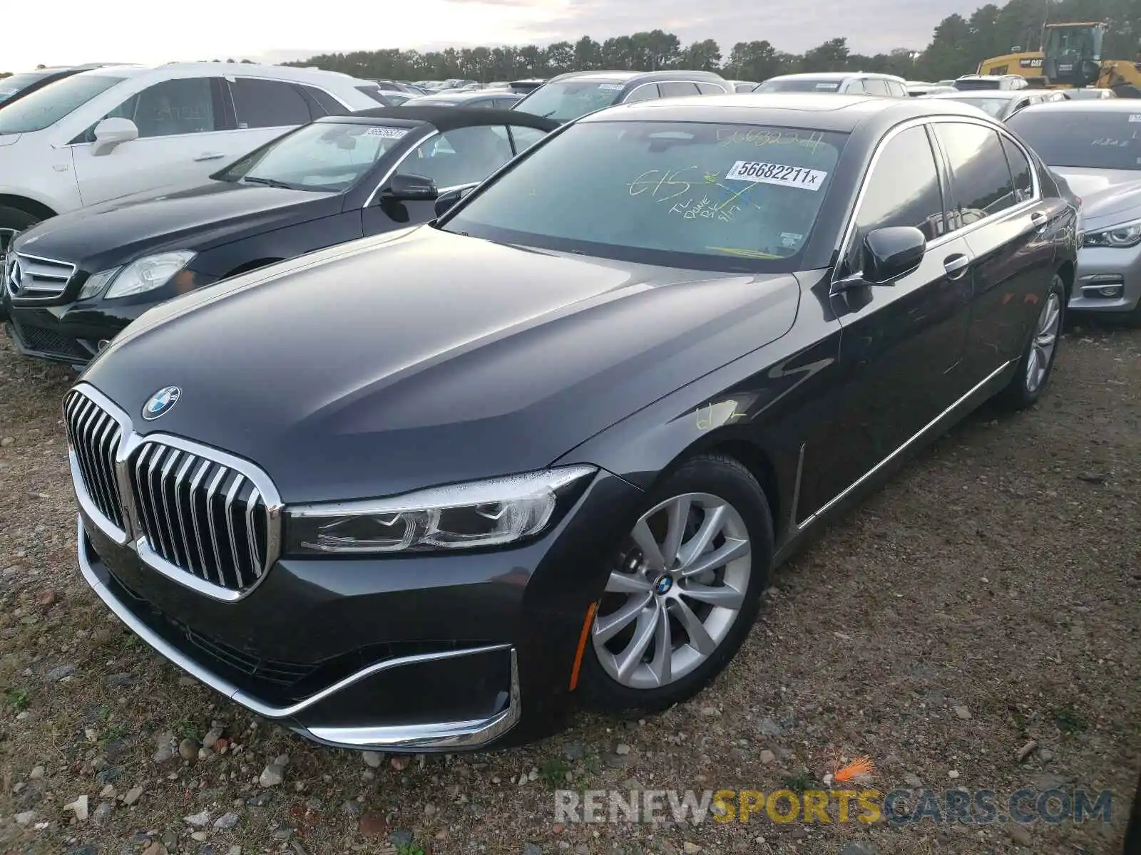 2 Photograph of a damaged car WBA7T4C02NCH17935 BMW 7 SERIES 2022