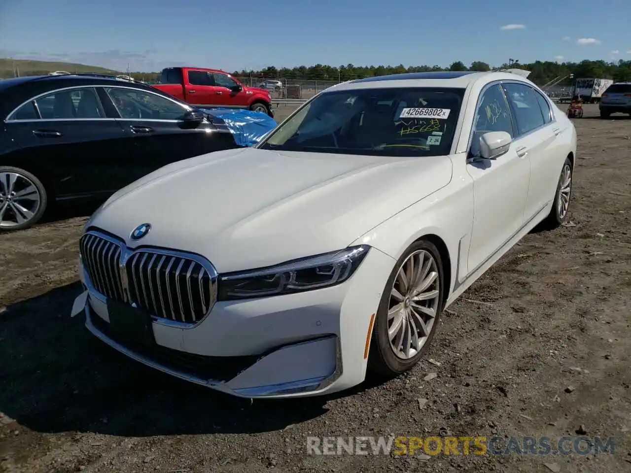 2 Photograph of a damaged car WBA7T4C05NCH56681 BMW 7 SERIES 2022