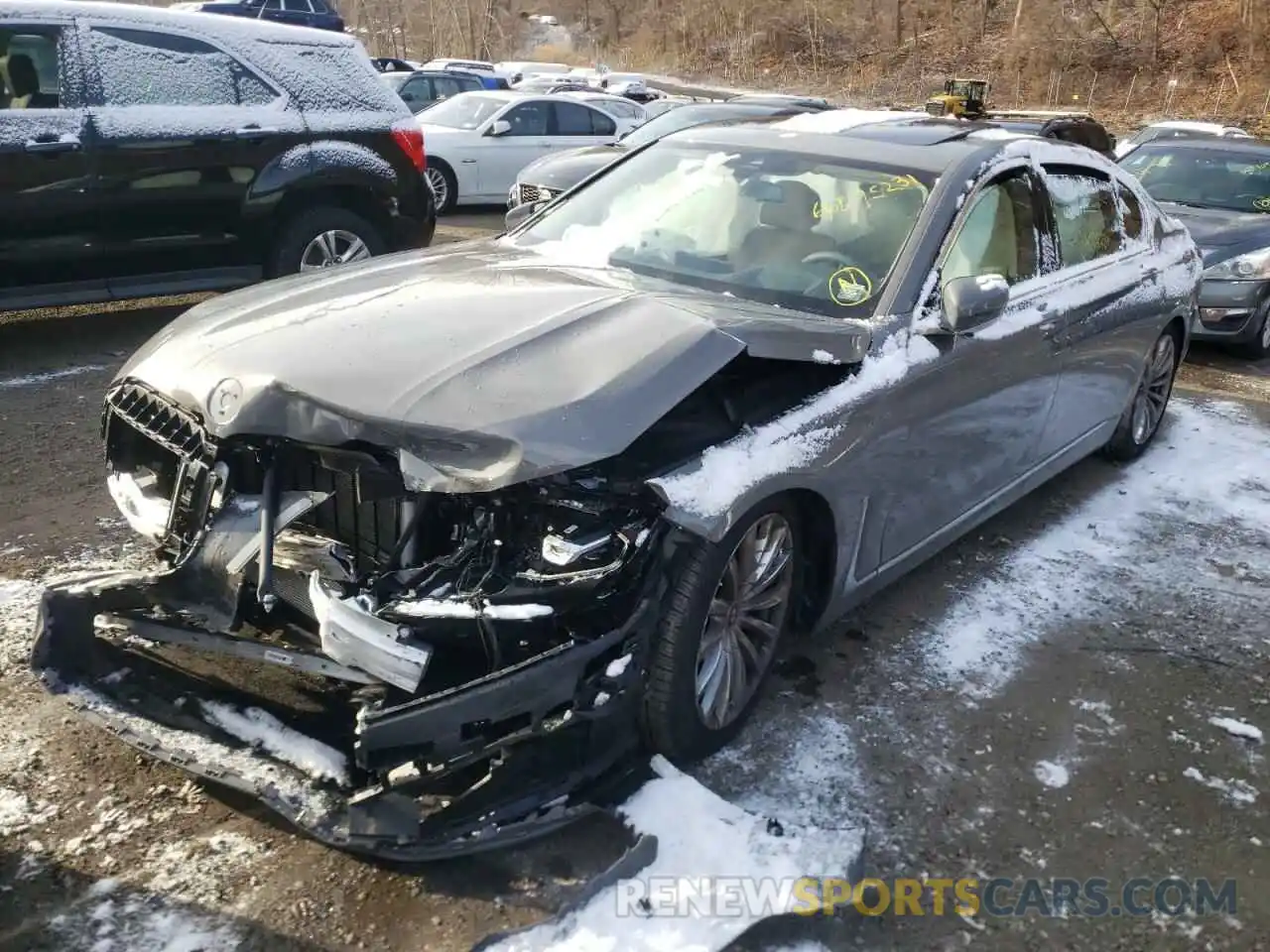 2 Photograph of a damaged car WBA7T4C05NCH67843 BMW 7 SERIES 2022