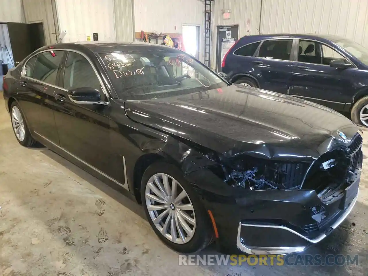 1 Photograph of a damaged car WBA7T4C08NCH60532 BMW 7 SERIES 2022