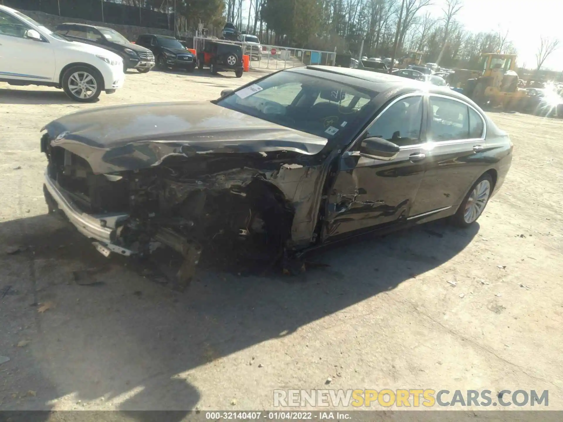 2 Photograph of a damaged car WBA7T4C09NCH51421 BMW 7 SERIES 2022