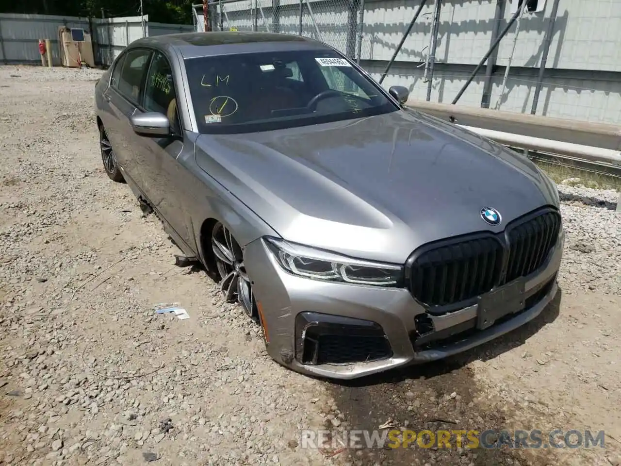 1 Photograph of a damaged car WBA7U2C00NCG92616 BMW 7 SERIES 2022