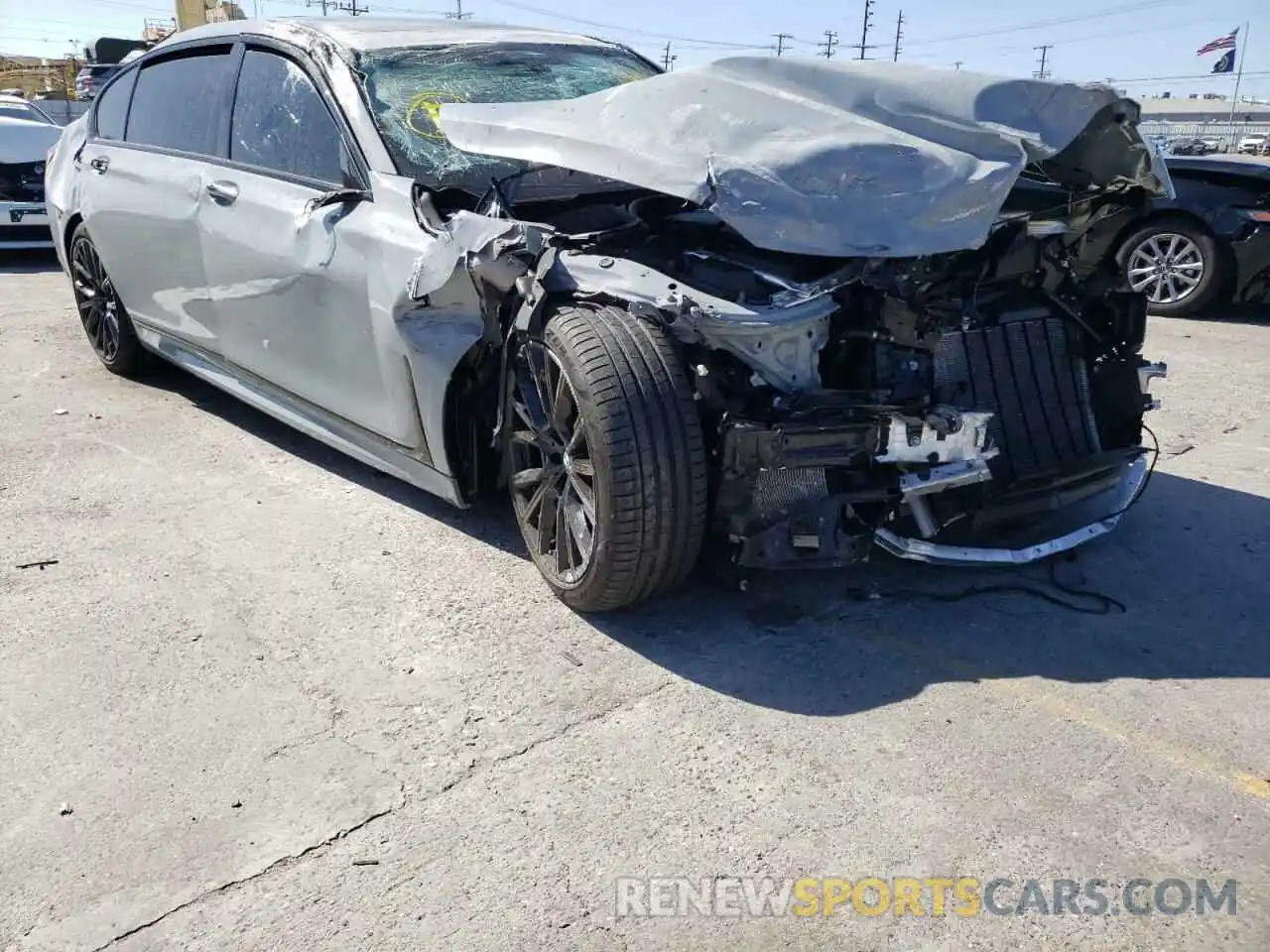 1 Photograph of a damaged car WBA7U2C02NCJ11646 BMW 7 SERIES 2022