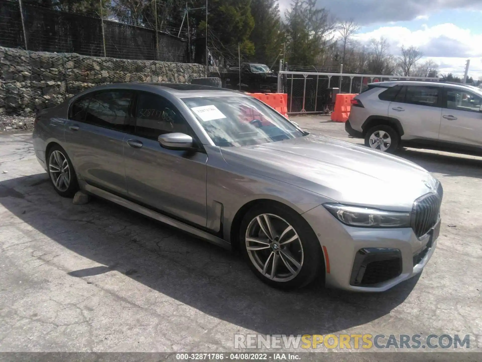 1 Photograph of a damaged car WBA7U2C04NCG94708 BMW 7 SERIES 2022