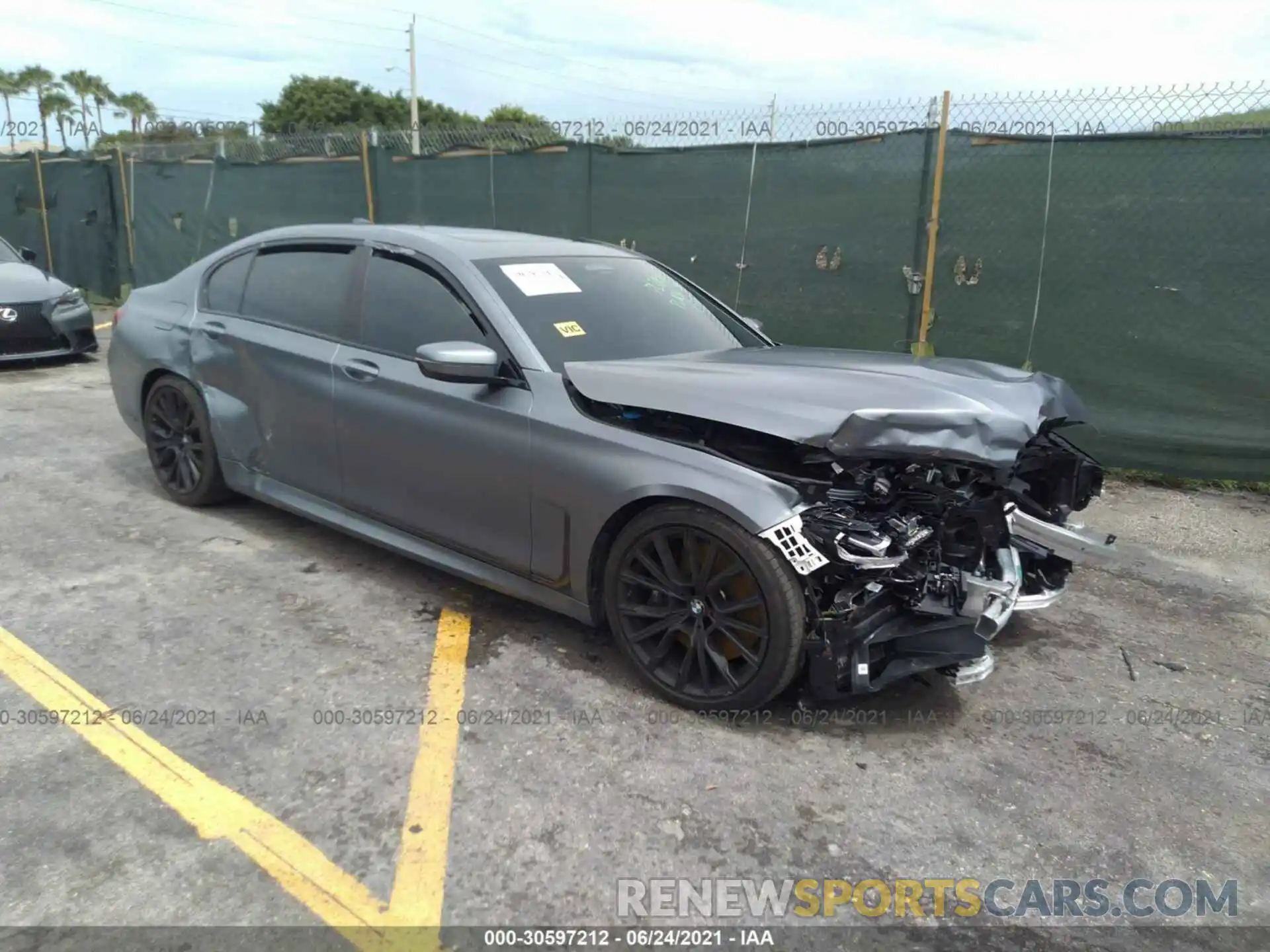 1 Photograph of a damaged car WBA7U2C05NCG91171 BMW 7 SERIES 2022