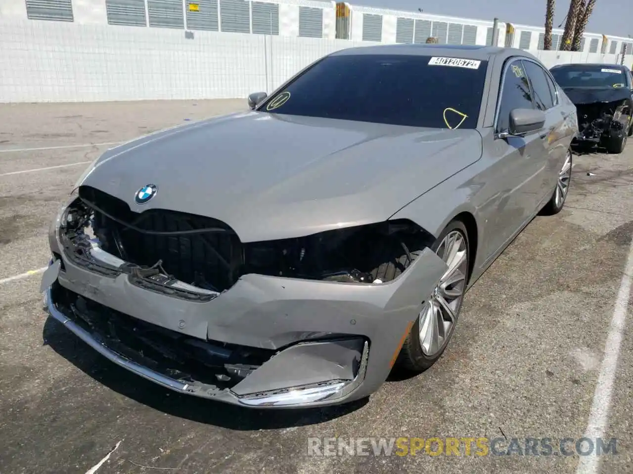 2 Photograph of a damaged car WBA7U2C05NCH53426 BMW 7 SERIES 2022