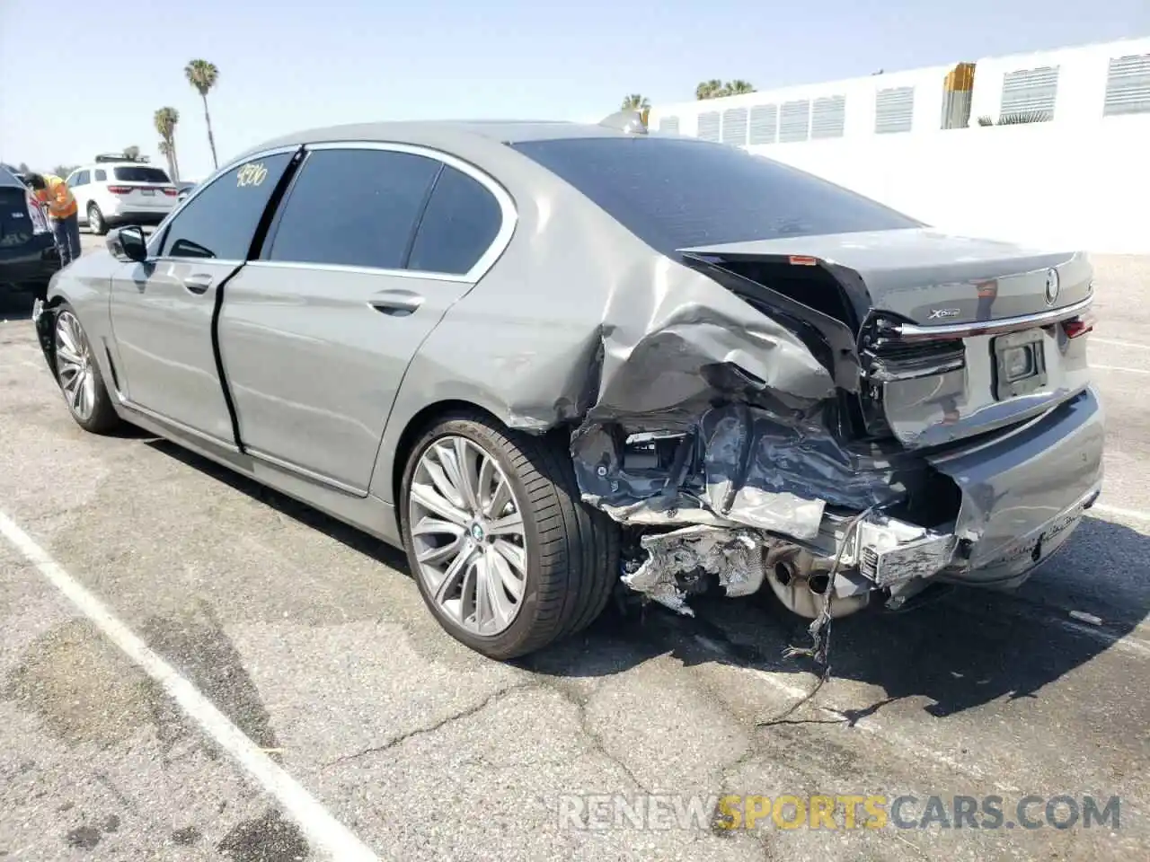 3 Photograph of a damaged car WBA7U2C05NCH53426 BMW 7 SERIES 2022