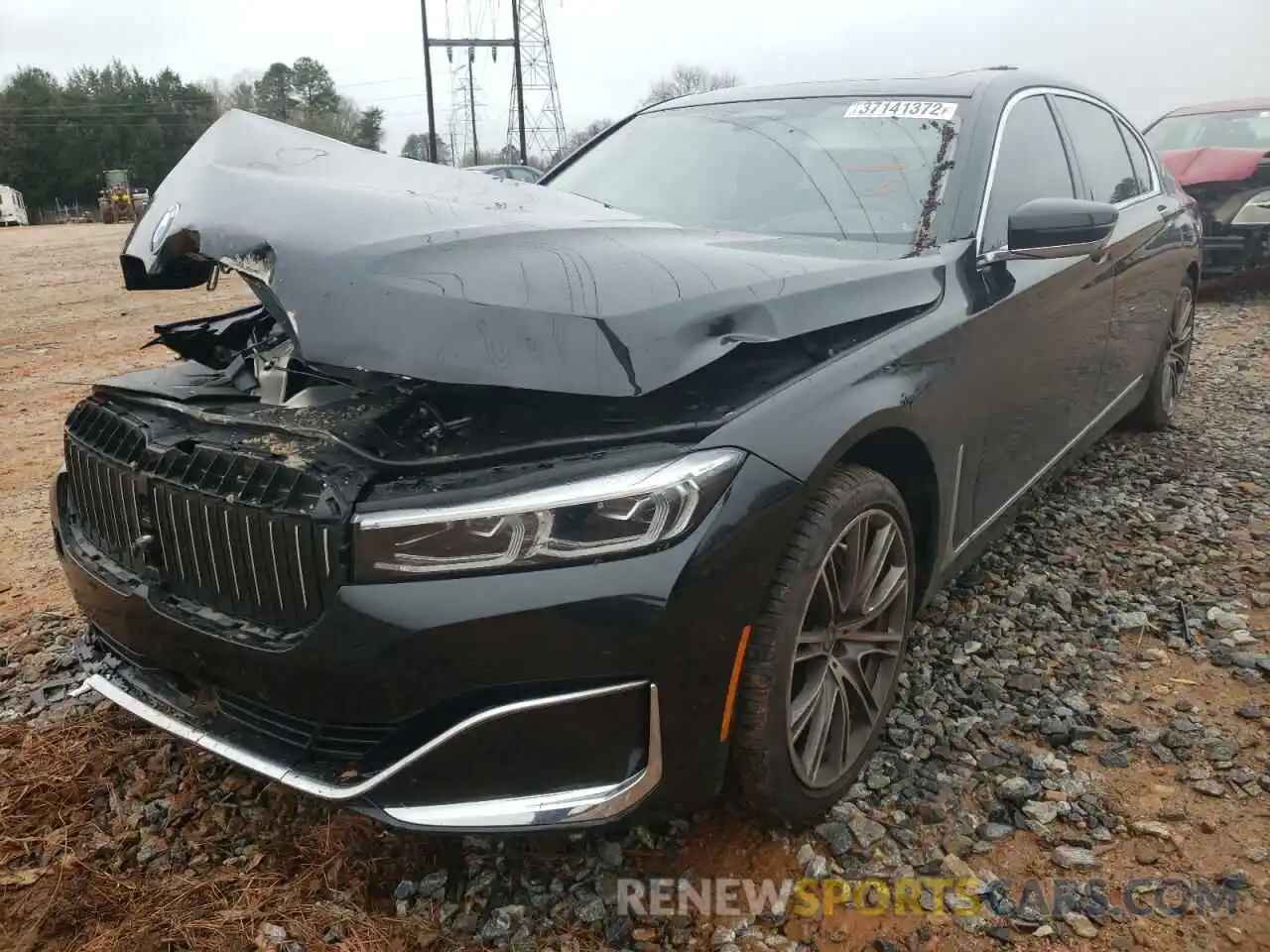 2 Photograph of a damaged car WBA7U2C07NCG89793 BMW 7 SERIES 2022