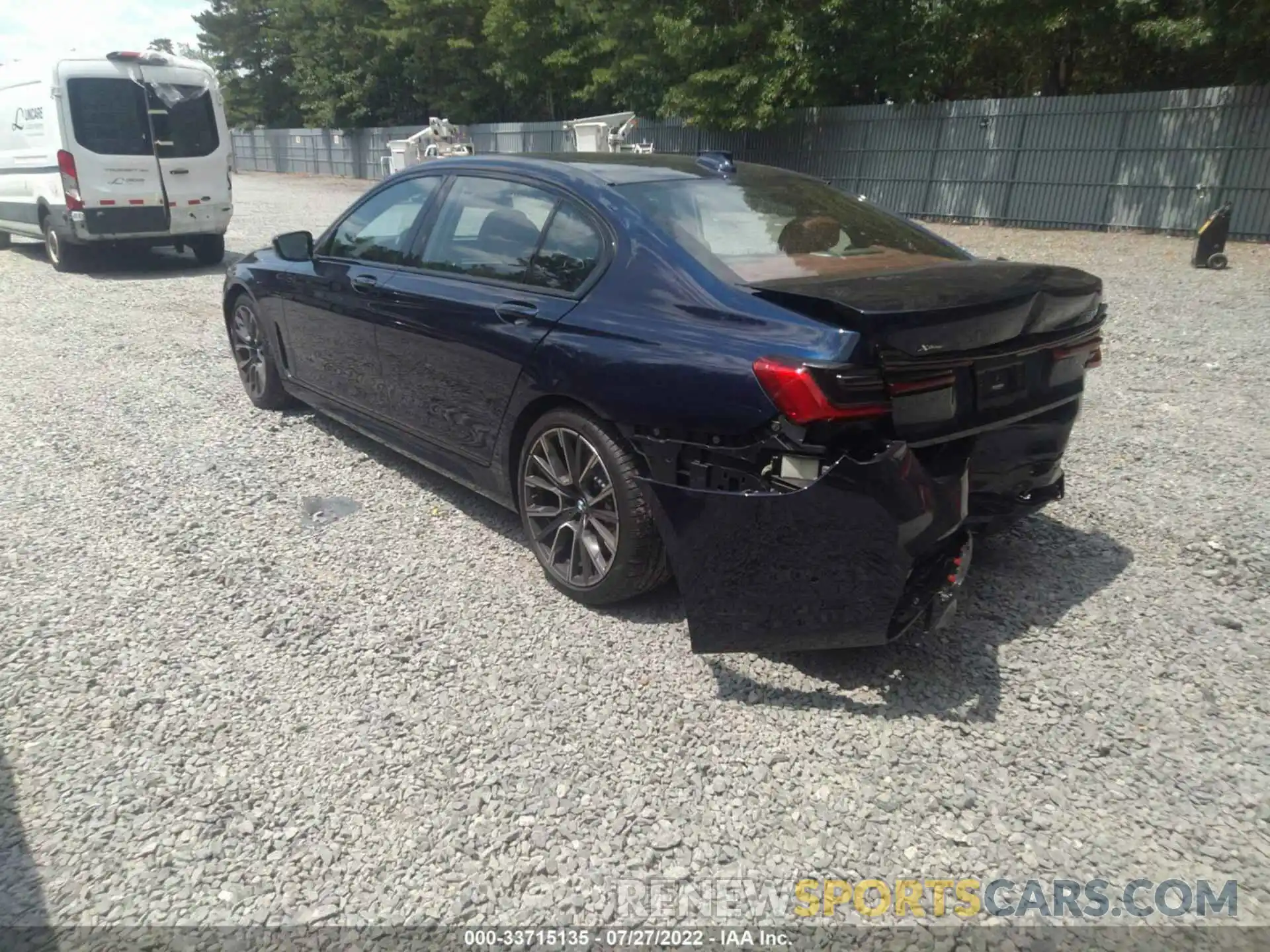 3 Photograph of a damaged car WBA7U2C08NCK27286 BMW 7 SERIES 2022