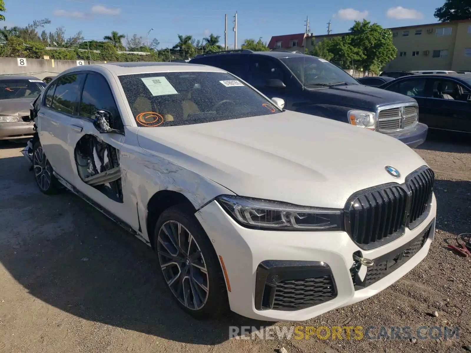 1 Photograph of a damaged car WBA7U2C0XNCH30952 BMW 7 SERIES 2022