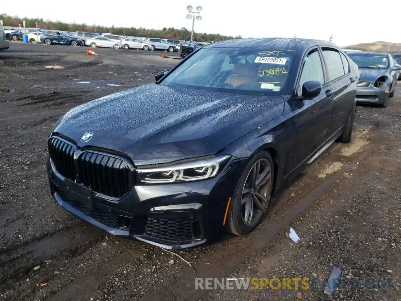 2 Photograph of a damaged car WBA7U2C0XNCJ10891 BMW 7 SERIES 2022