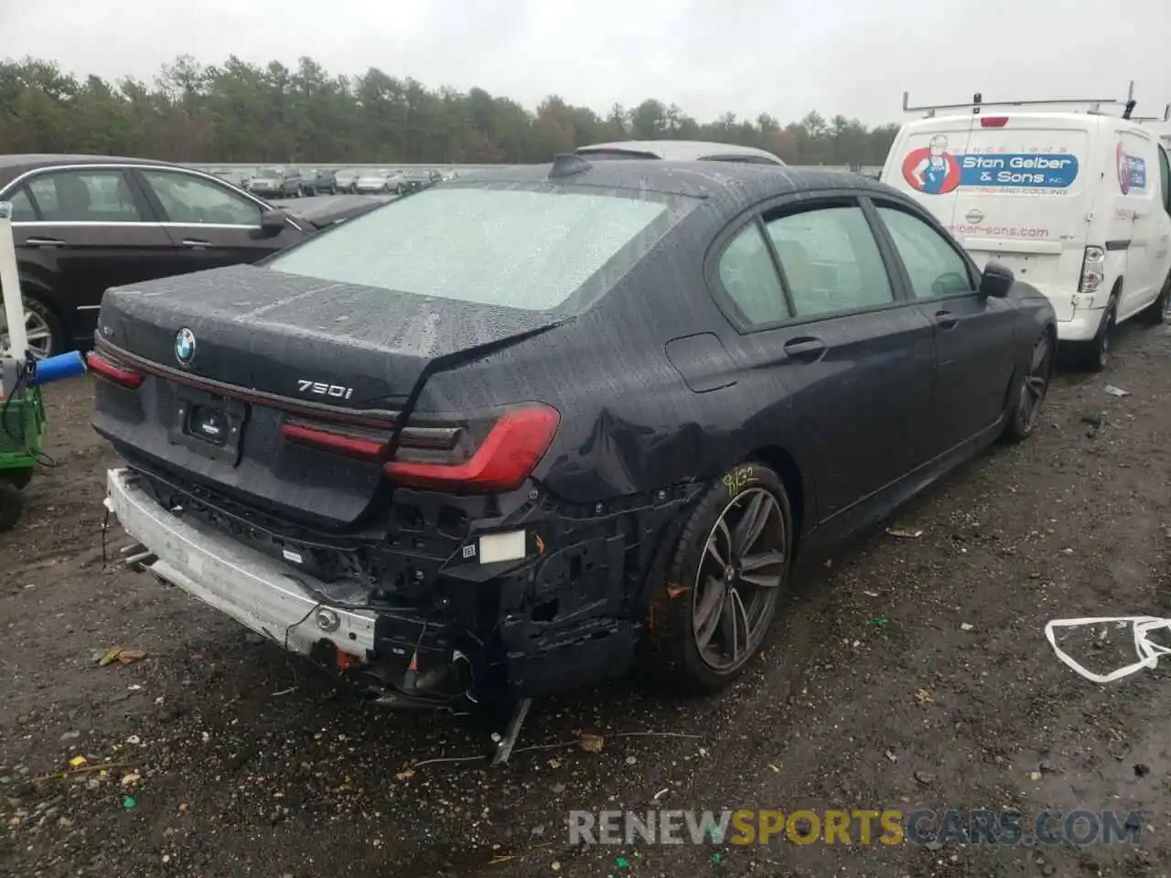 4 Photograph of a damaged car WBA7U2C0XNCJ10891 BMW 7 SERIES 2022