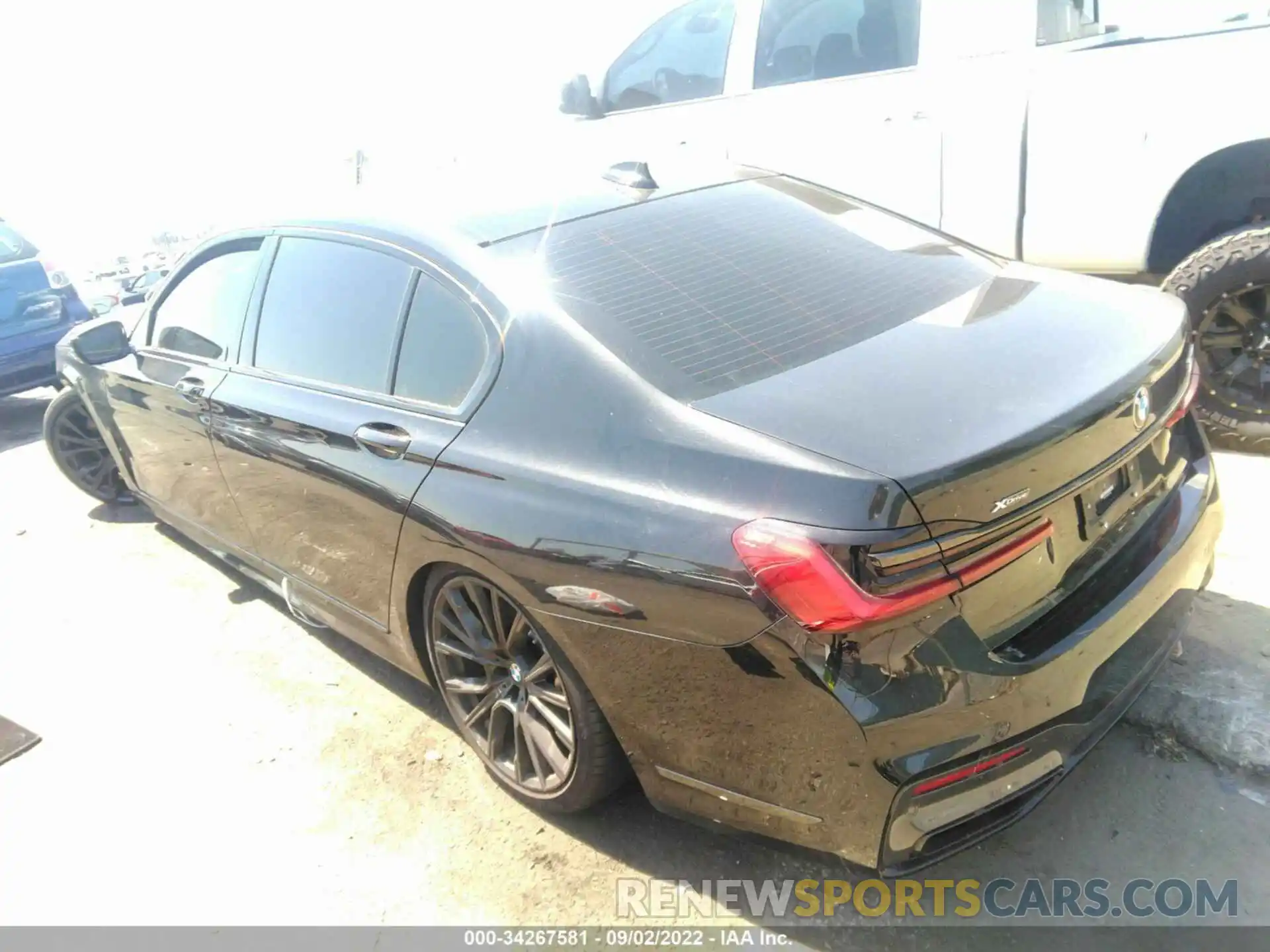 3 Photograph of a damaged car WBA7U2C0XNCJ24628 BMW 7 SERIES 2022