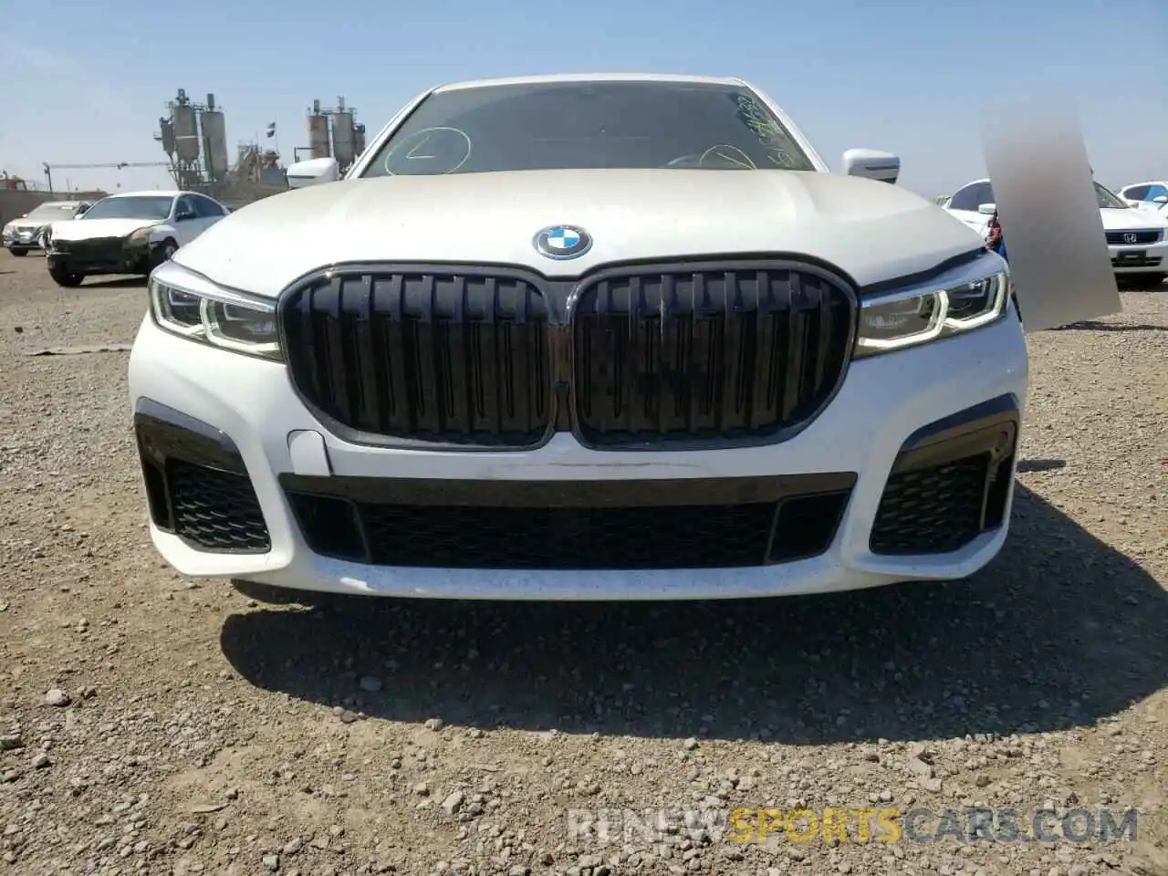 9 Фотография поврежденного автомобиля WBA7W4C03NCJ60215 BMW 7 SERIES 2022