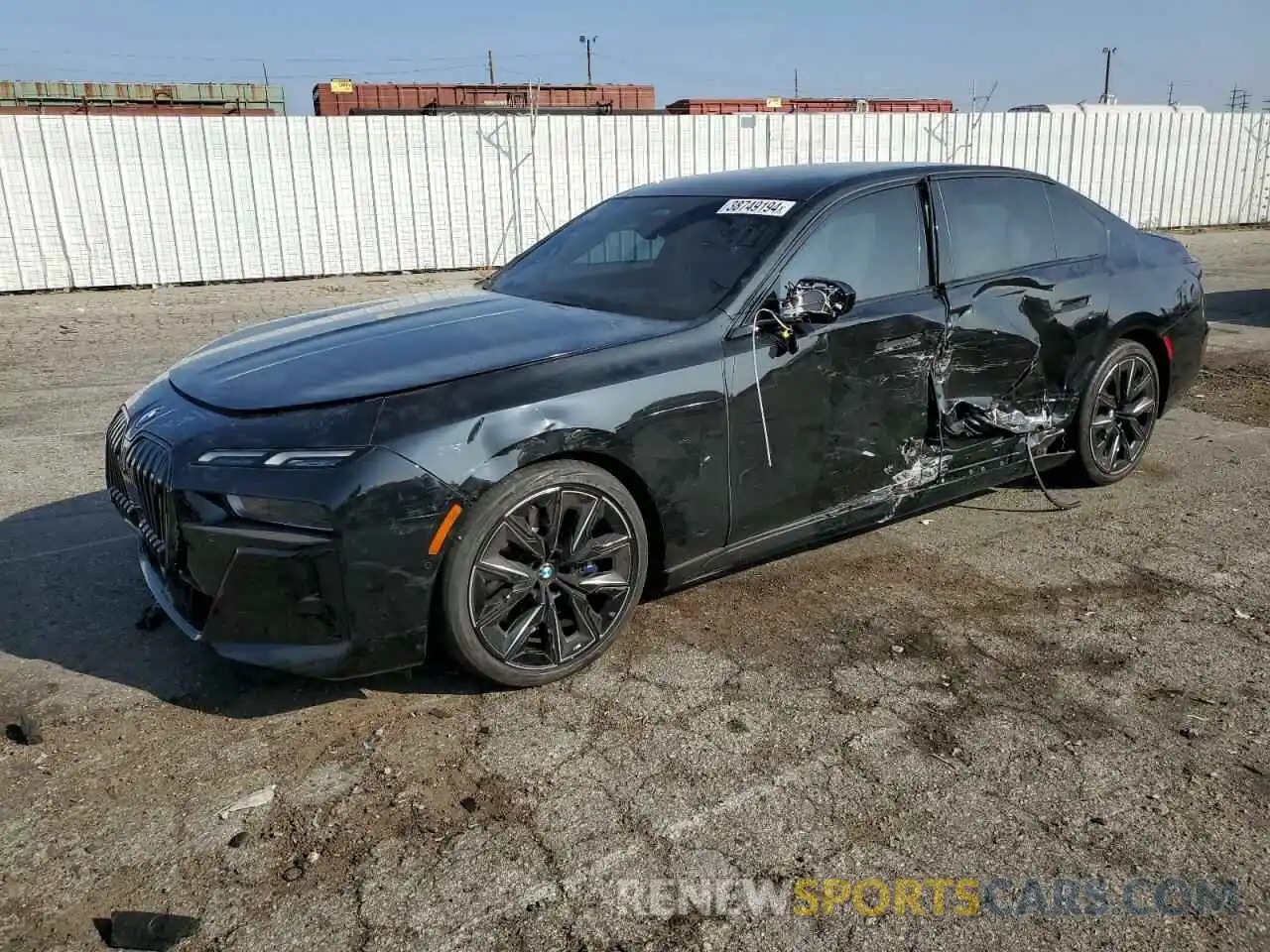 1 Photograph of a damaged car WBA23EH03PCL90180 BMW 7 SERIES 2023