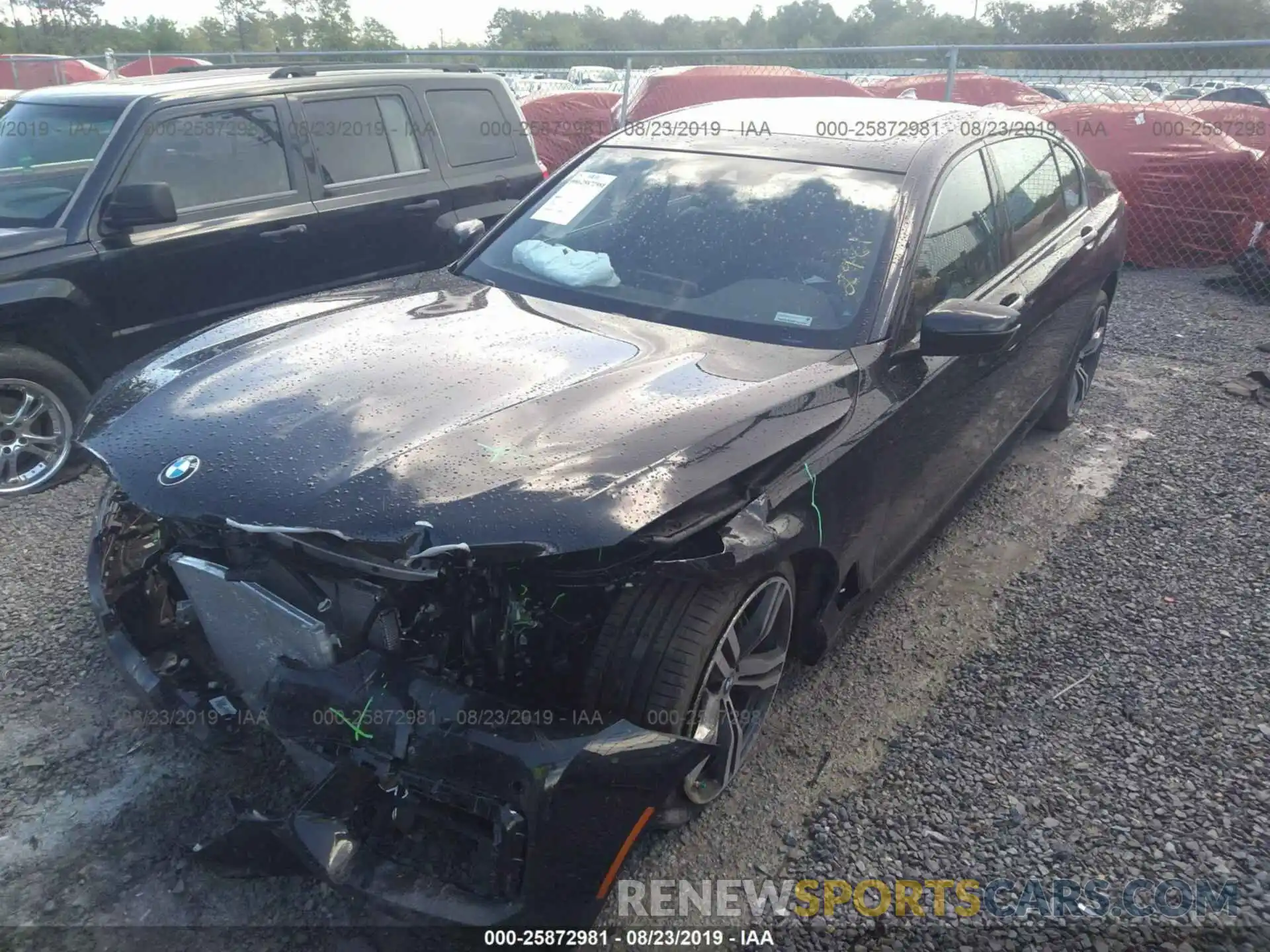 2 Photograph of a damaged car WBA7E2C58KB218324 BMW 740 2019
