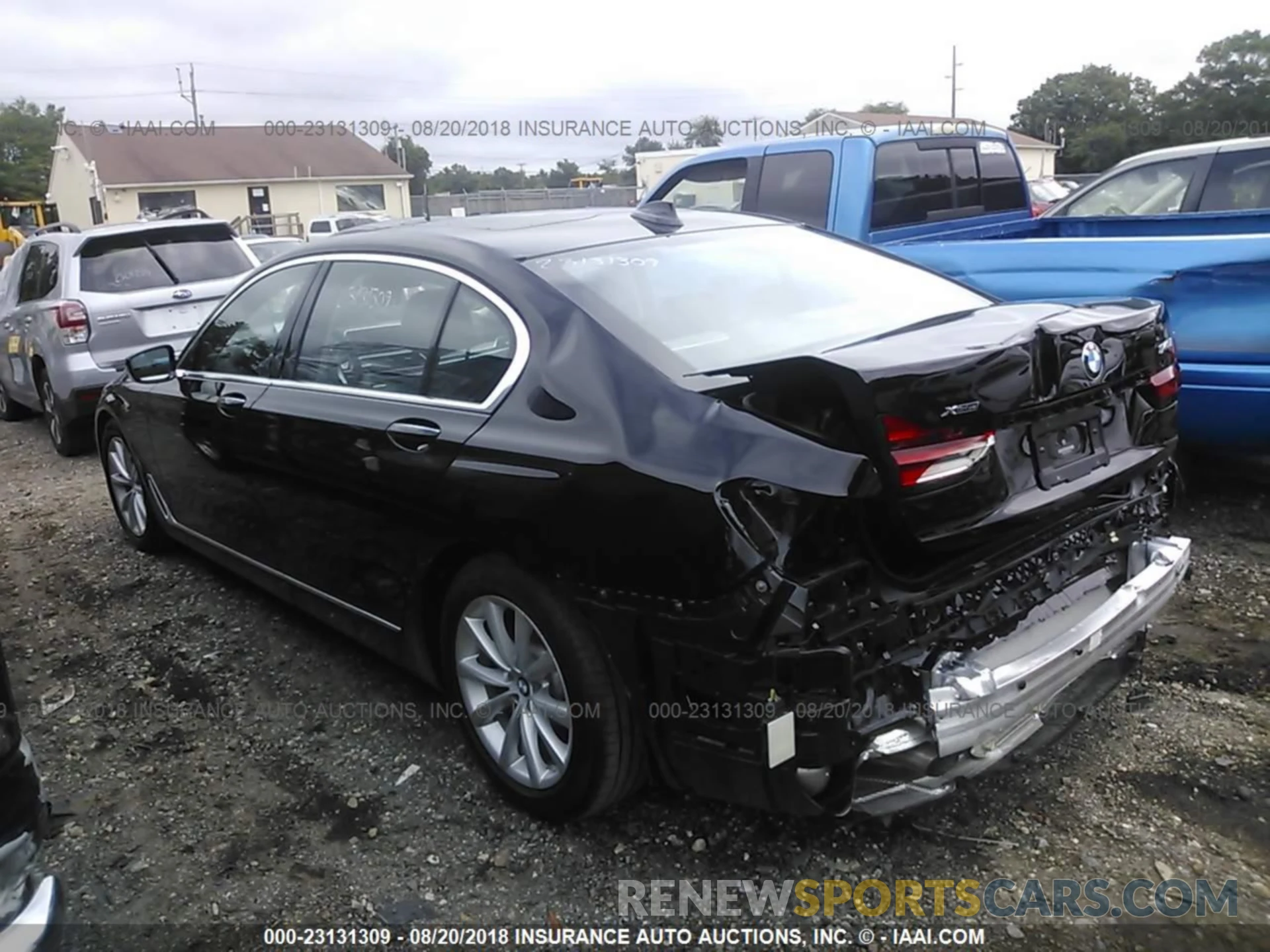 6 Фотография поврежденного автомобиля WBA7E4C54KGV28355 Bmw 740 2019