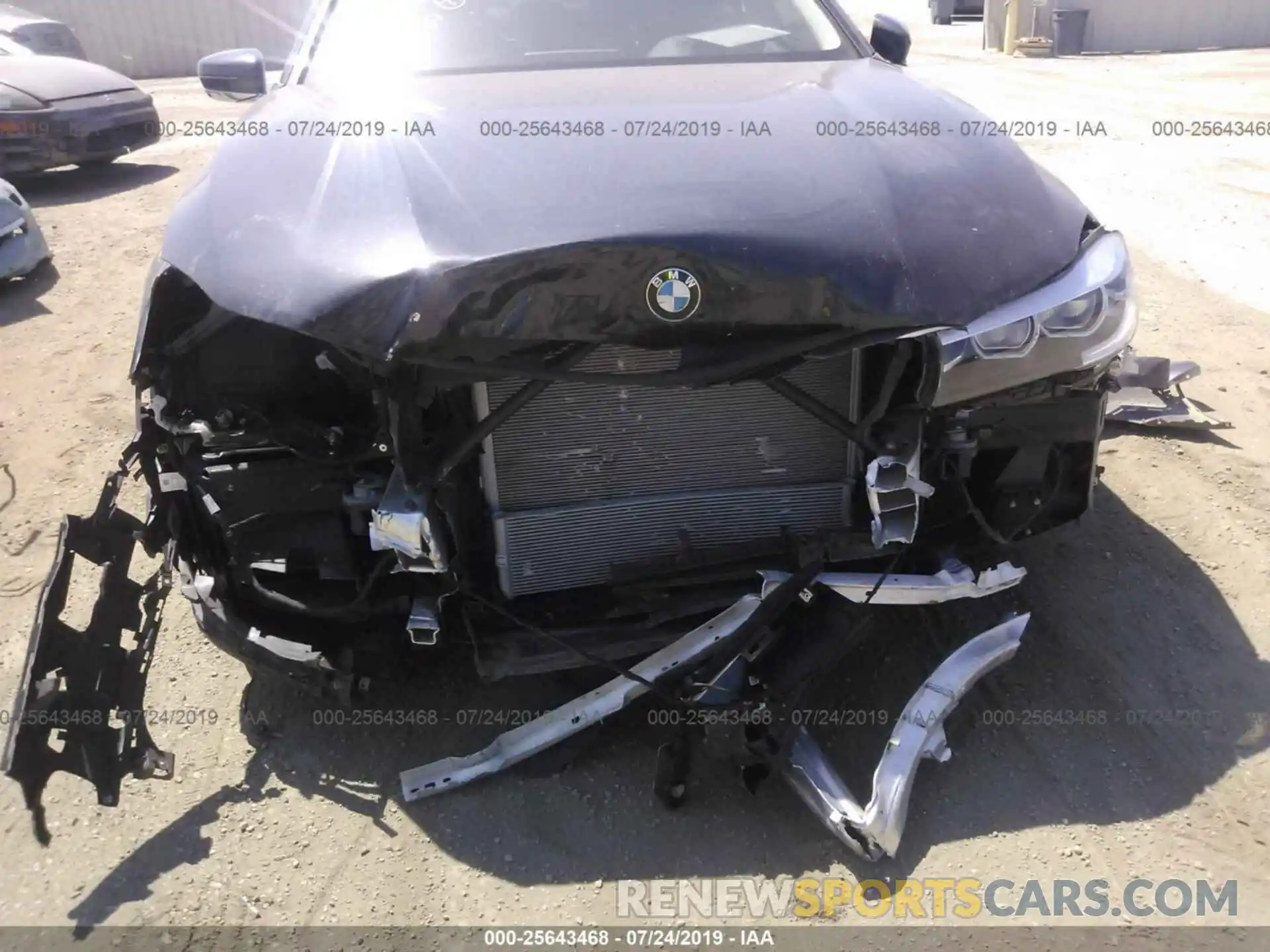 6 Photograph of a damaged car WBA7J2C51KB246428 BMW 740 2019