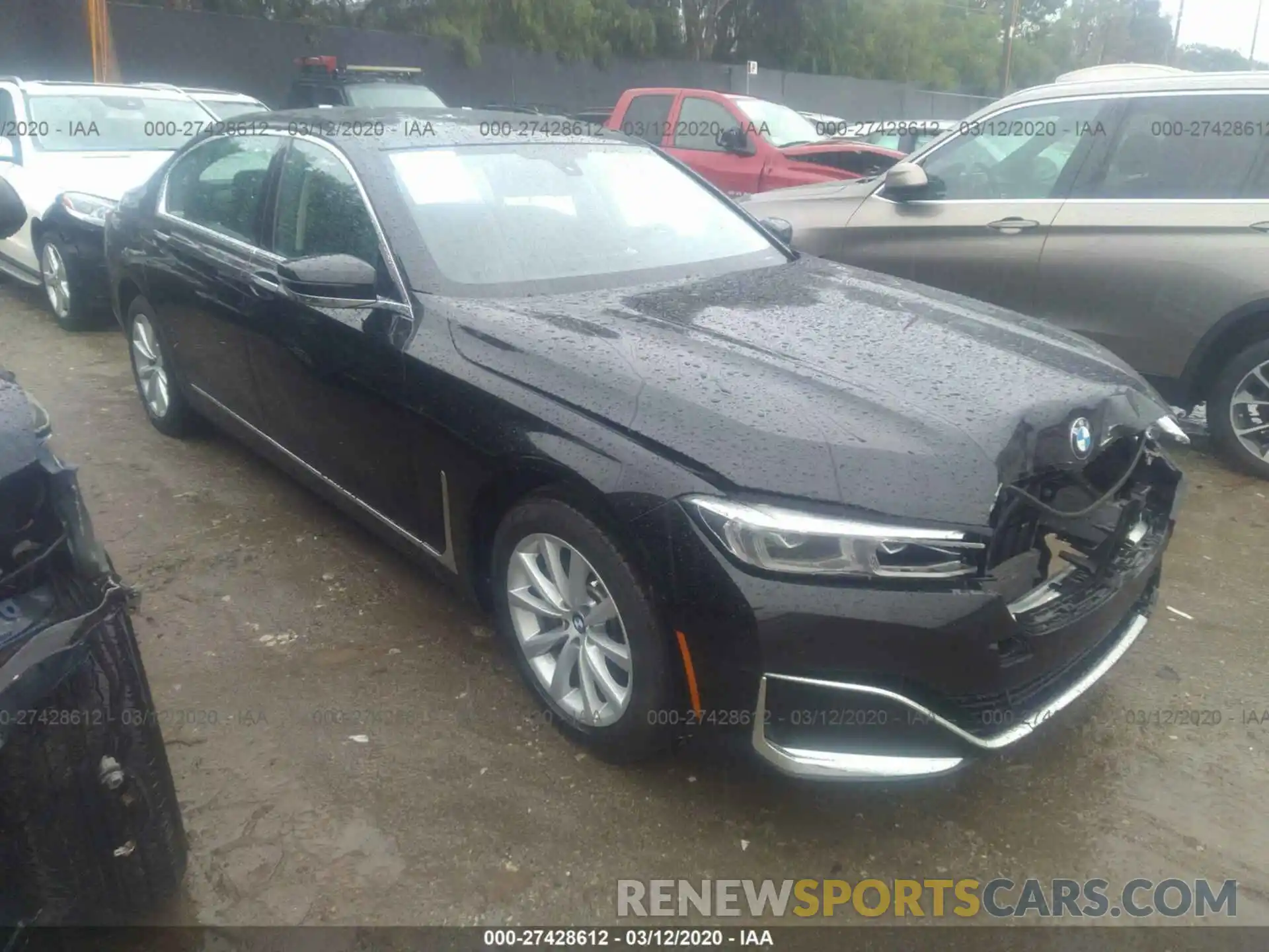 1 Photograph of a damaged car WBA7T2C02LGL17820 BMW 740 2020