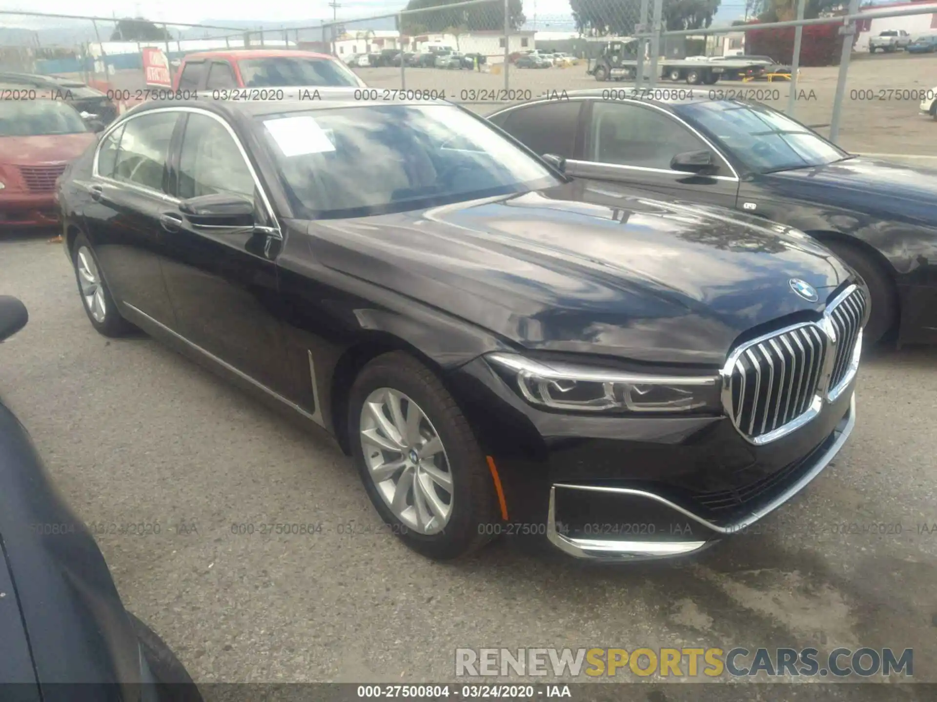 1 Photograph of a damaged car WBA7T2C03LGL17650 BMW 740 2020