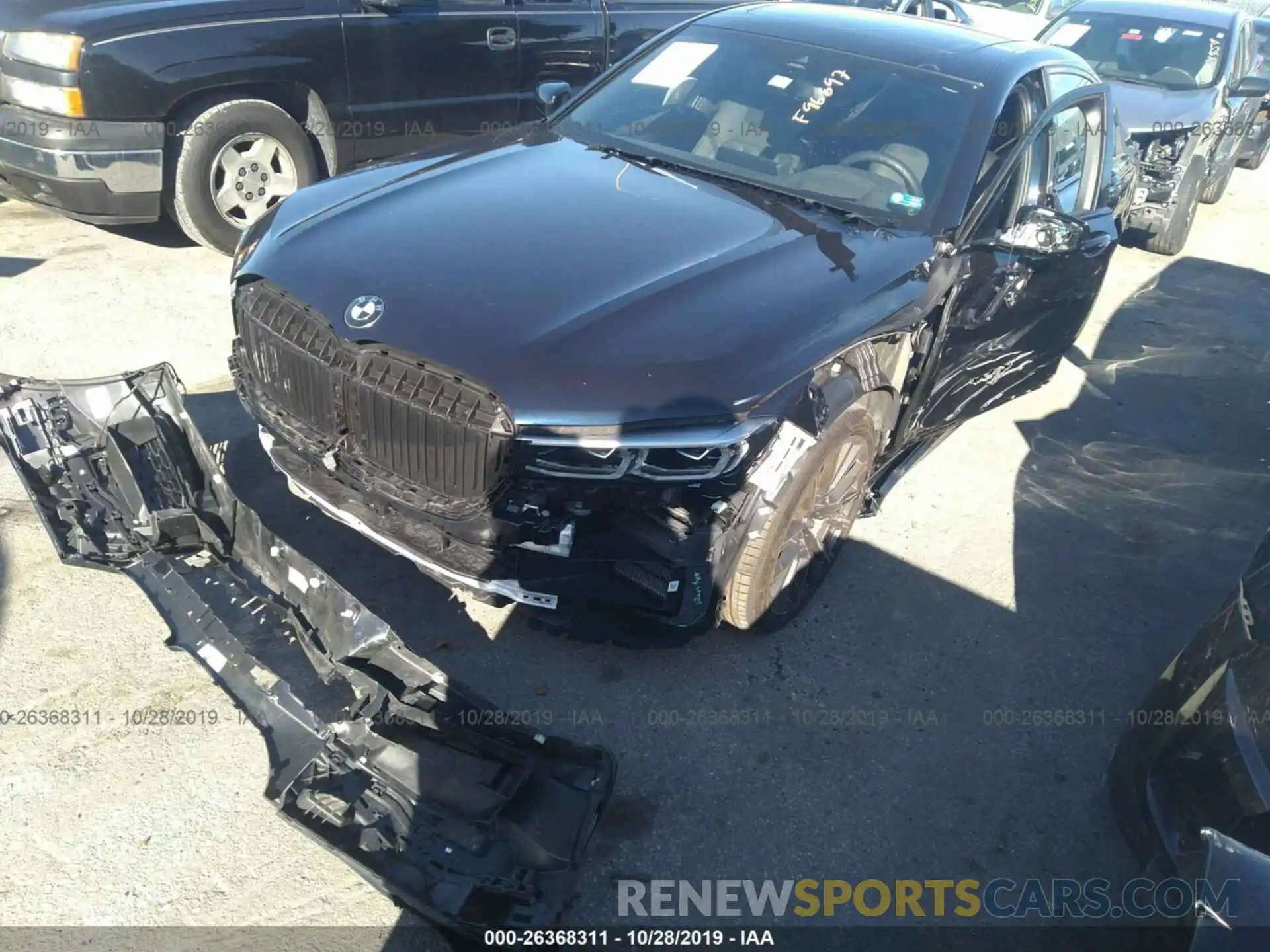 2 Photograph of a damaged car WBA7T2C05LGF96697 BMW 740 2020