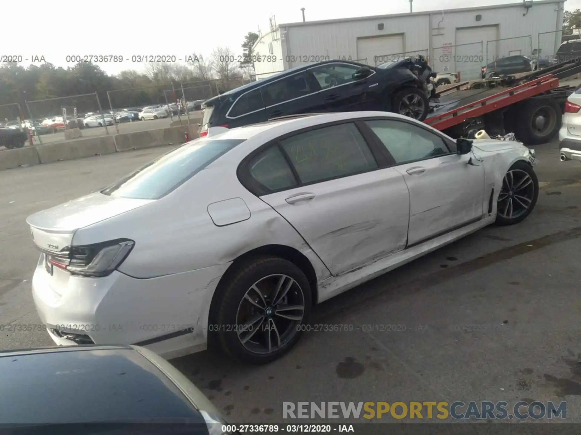 4 Photograph of a damaged car WBA7T4C06LCD43407 BMW 740 2020