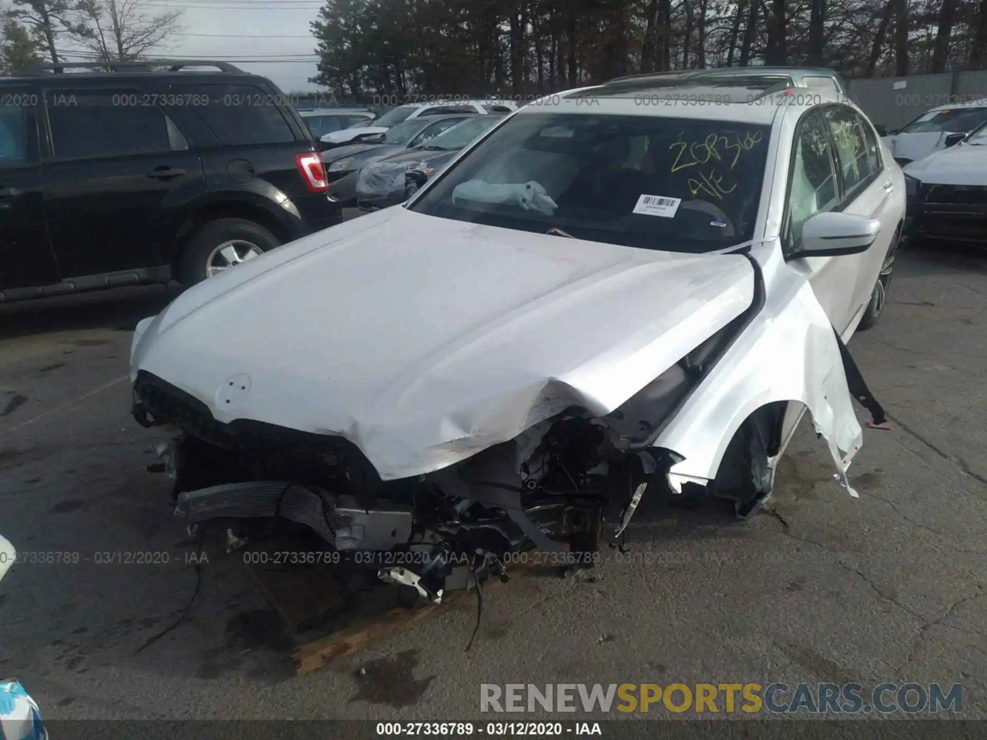 6 Photograph of a damaged car WBA7T4C06LCD43407 BMW 740 2020