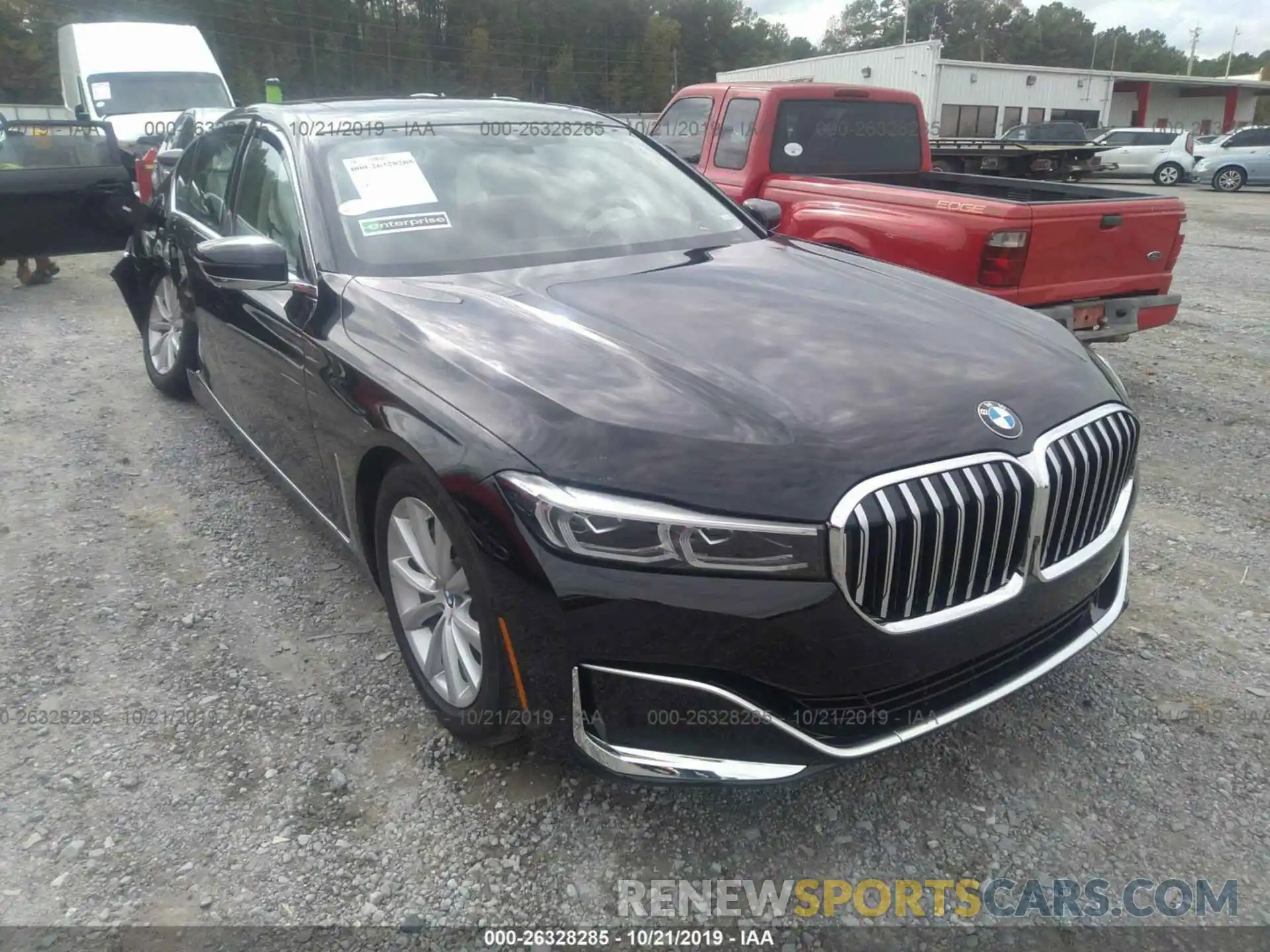 1 Photograph of a damaged car WBA7T4C09LGF97458 BMW 740 2020