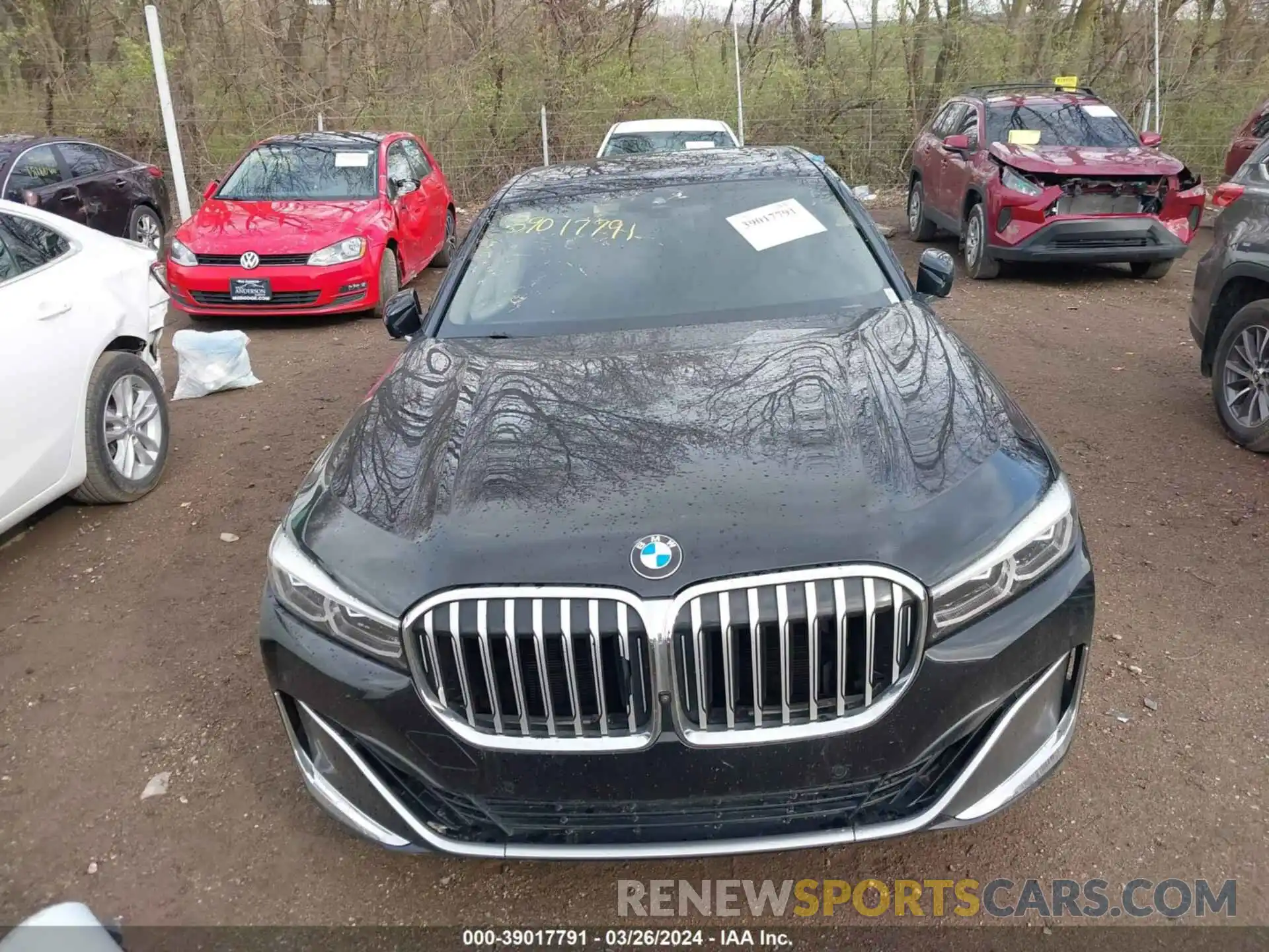 12 Фотография поврежденного автомобиля WBA7T4C04NCJ13669 BMW 740 2022