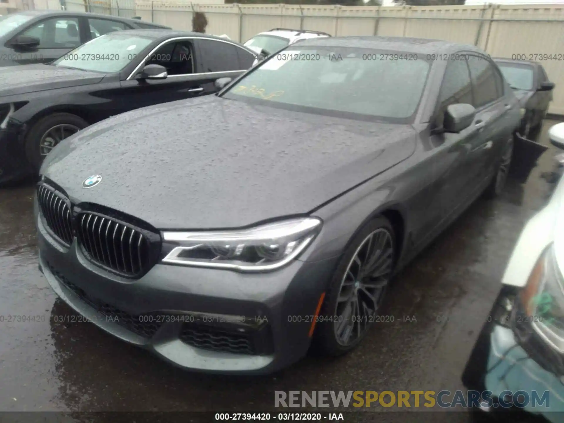 2 Photograph of a damaged car WBA7F0C57KGM24951 BMW 750 2019