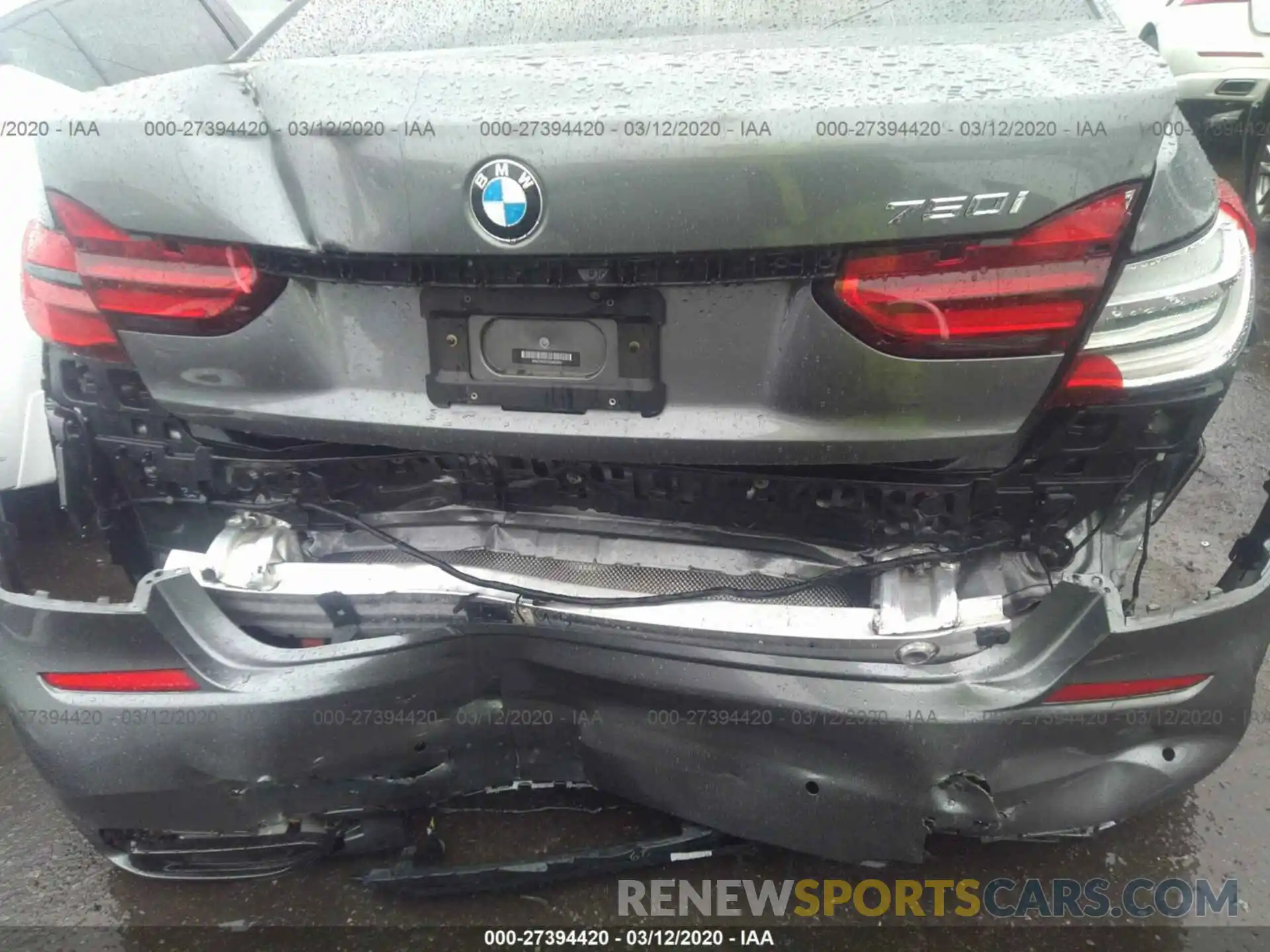 6 Photograph of a damaged car WBA7F0C57KGM24951 BMW 750 2019