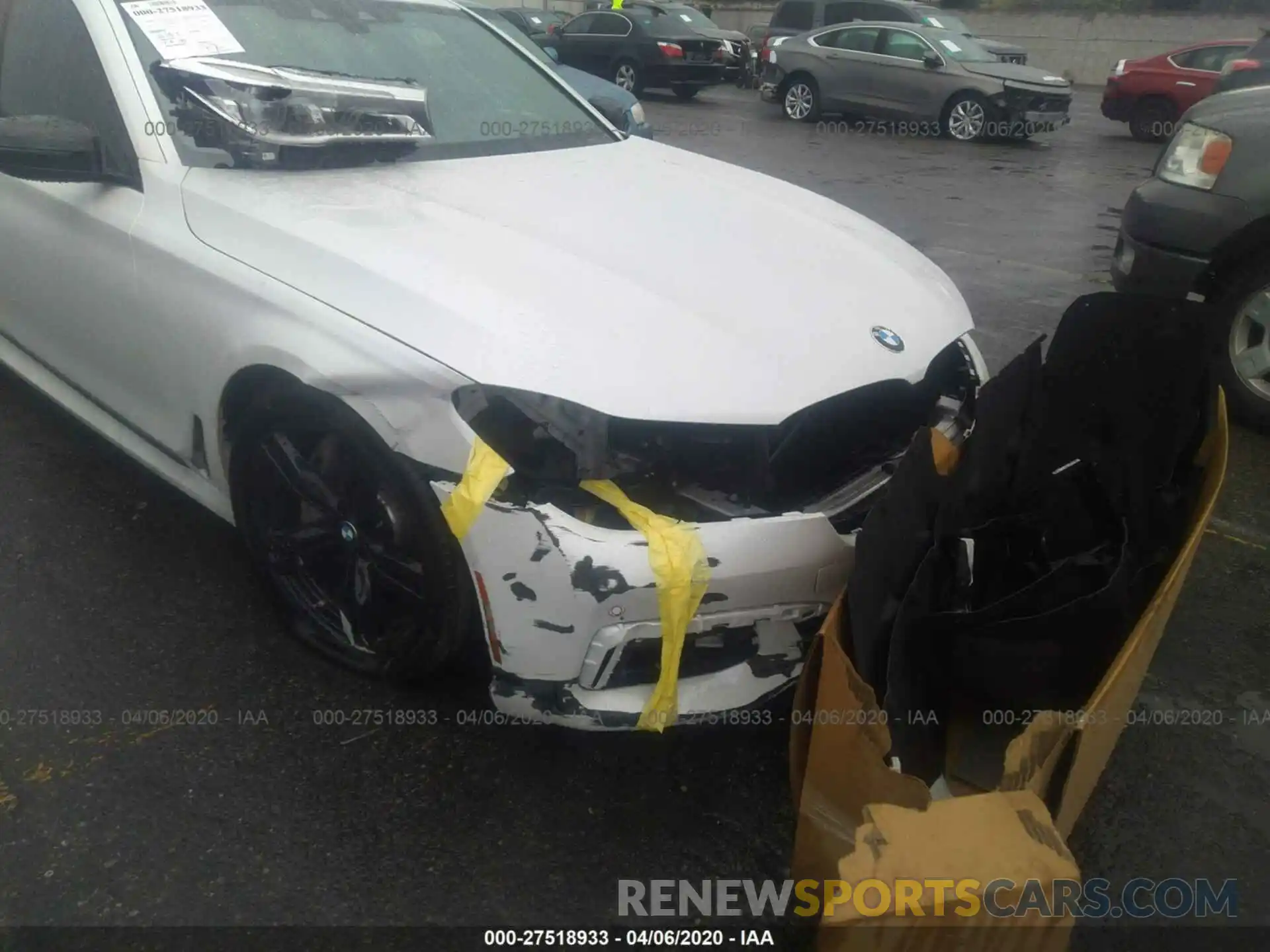 6 Photograph of a damaged car WBA7F0C59KGM25535 BMW 750 2019