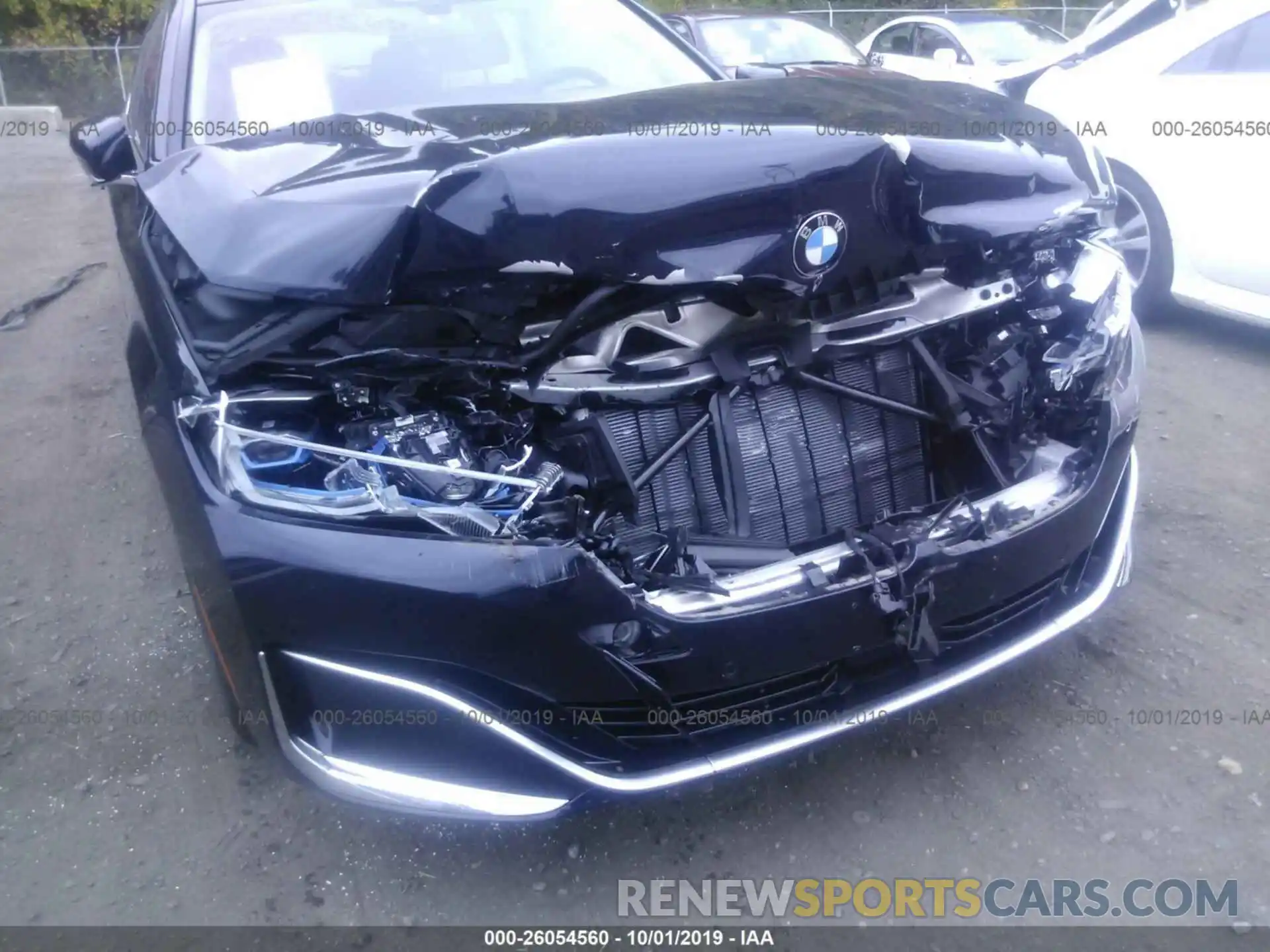 6 Фотография поврежденного автомобиля WBA7U2C0XLGJ59434 BMW 750 2020