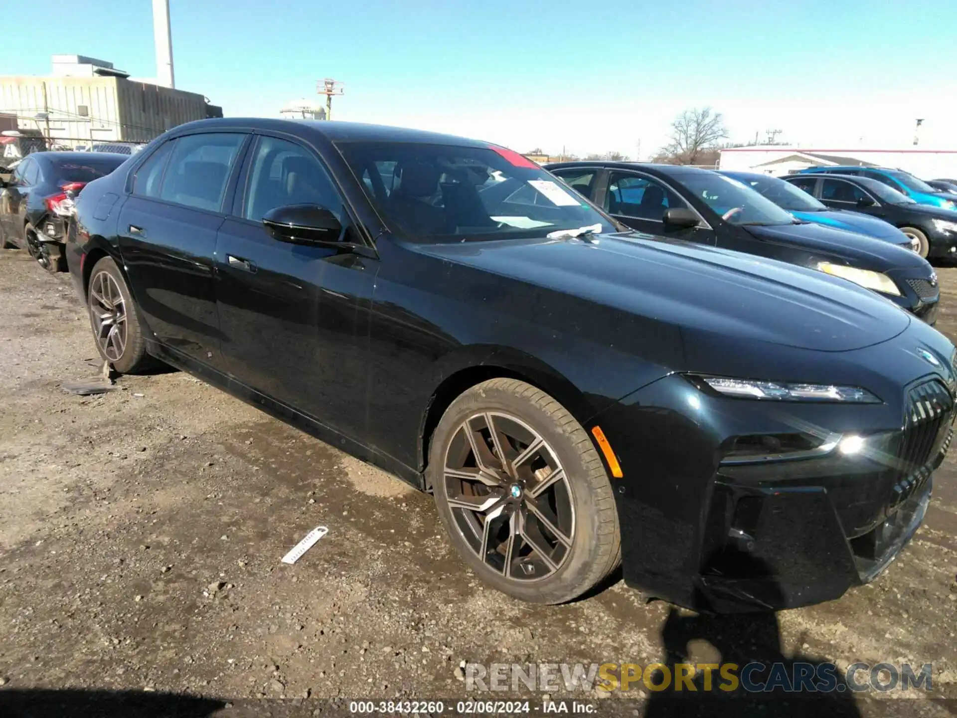 1 Photograph of a damaged car WBA33EJ02PCM34328 BMW 760I 2023