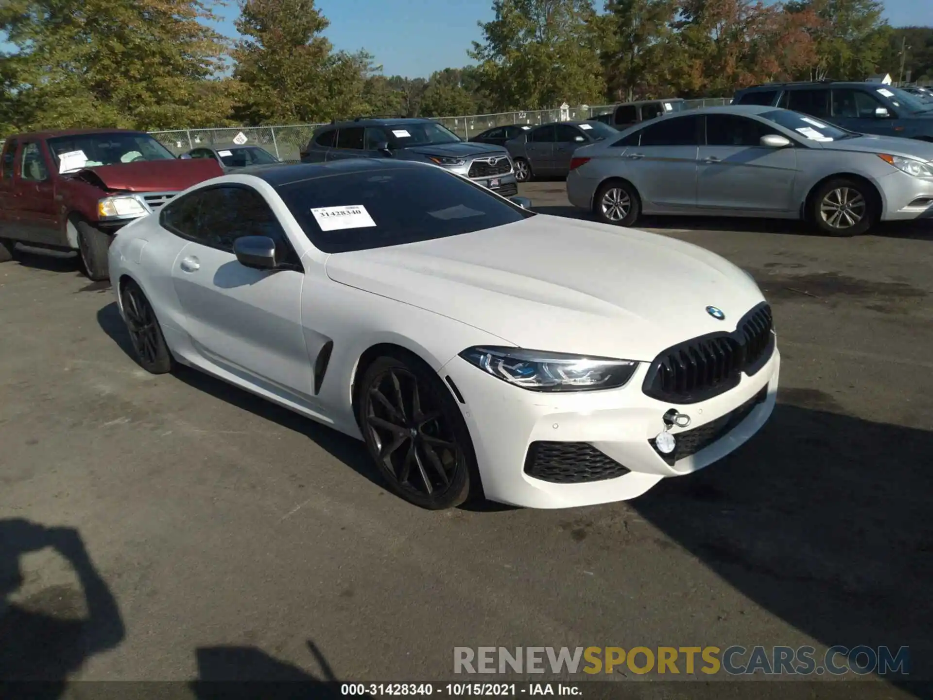 1 Photograph of a damaged car WBABC4C50KBU95402 BMW 8 SERIES 2019